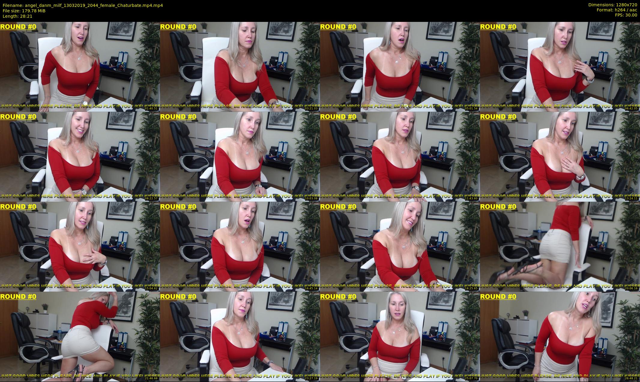 angel_danm_milf — 29 minute Chaturbate female cam show recording, 720p, Mar 13, 2019
