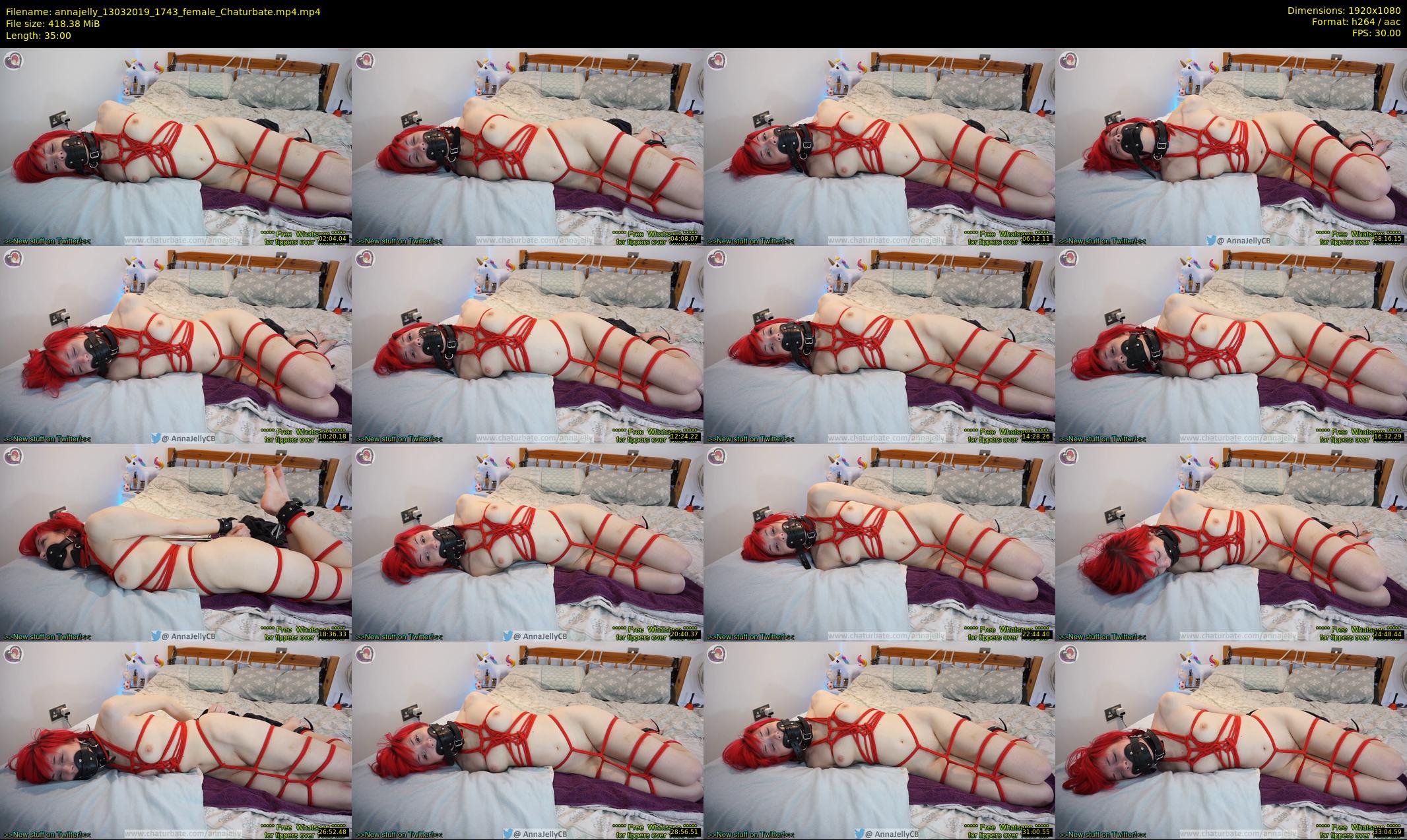 annajelly — 35 minute Chaturbate couple cam show recording, 1080p, Mar 13, 2019