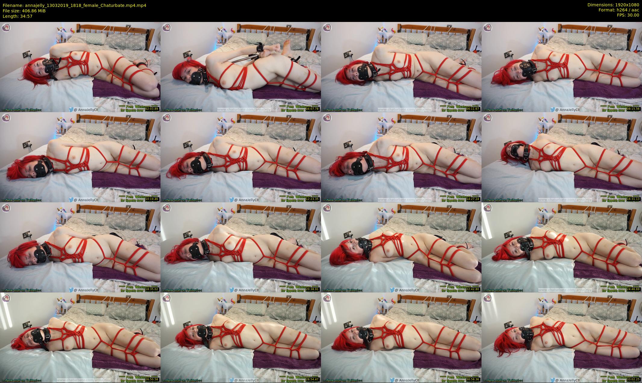 annajelly — 35 minute Chaturbate couple cam show recording, 1080p, Mar 13, 2019