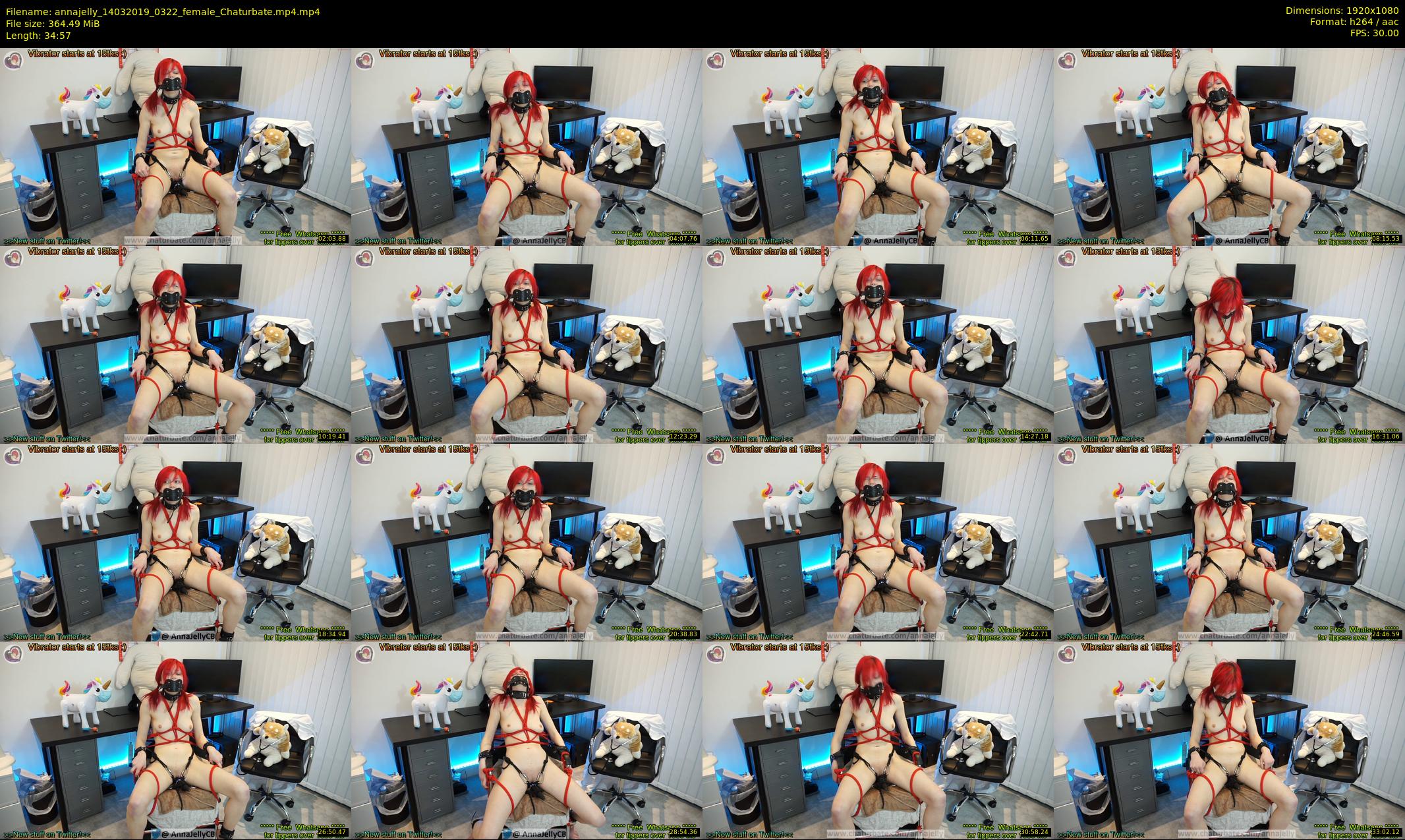 annajelly — 35 minute Chaturbate couple cam show recording, 1080p, Mar 14, 2019