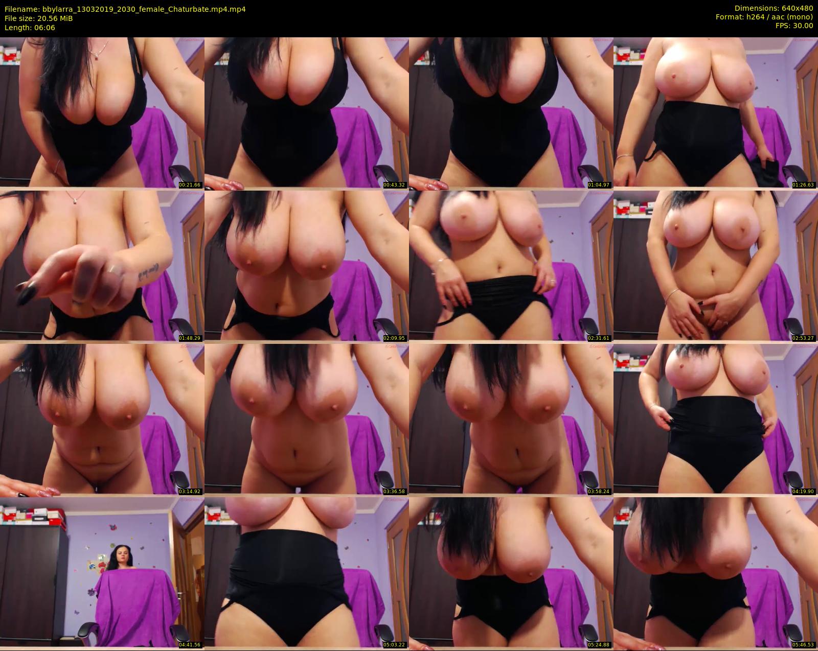 bbylarra — 7 minute Chaturbate couple cam show recording, 480p, Mar 13, 2019