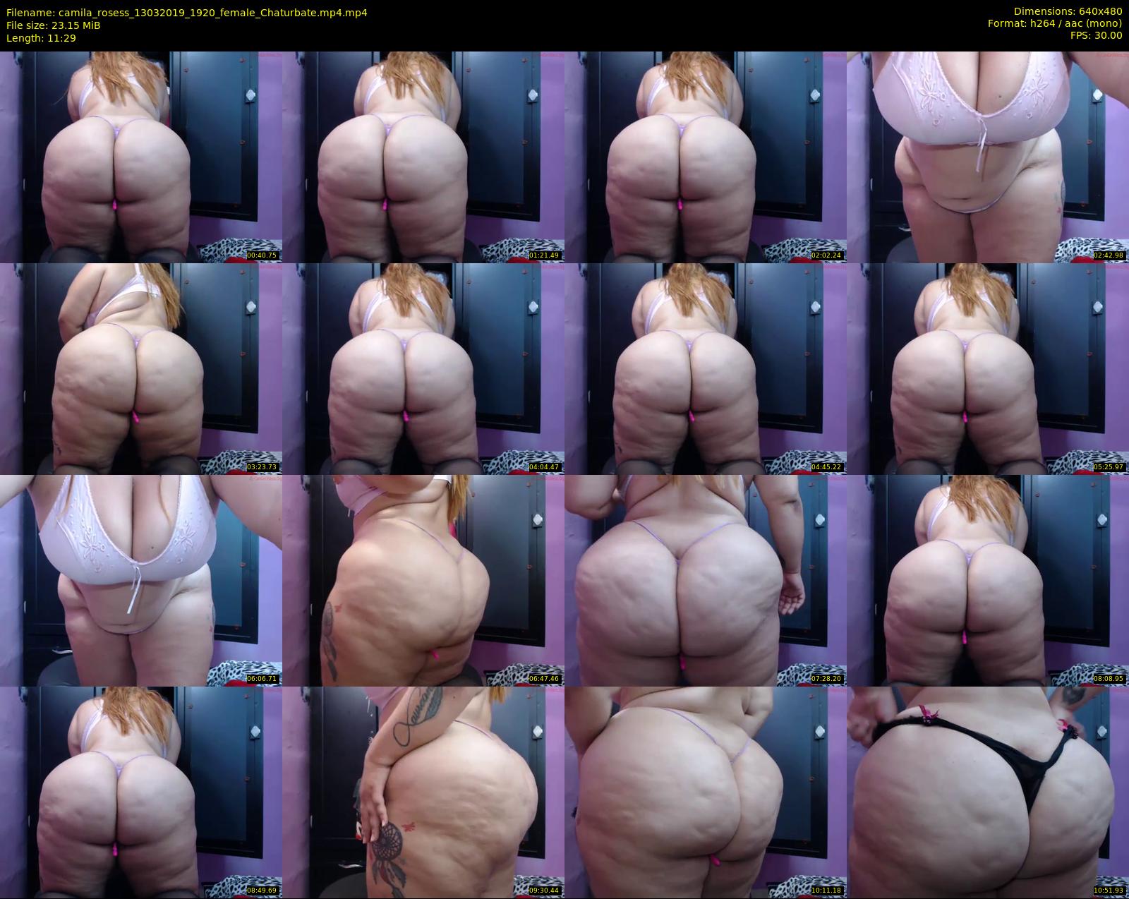 camila_rosess — 12 minute Chaturbate female cam show recording, 480p, Mar 13, 2019