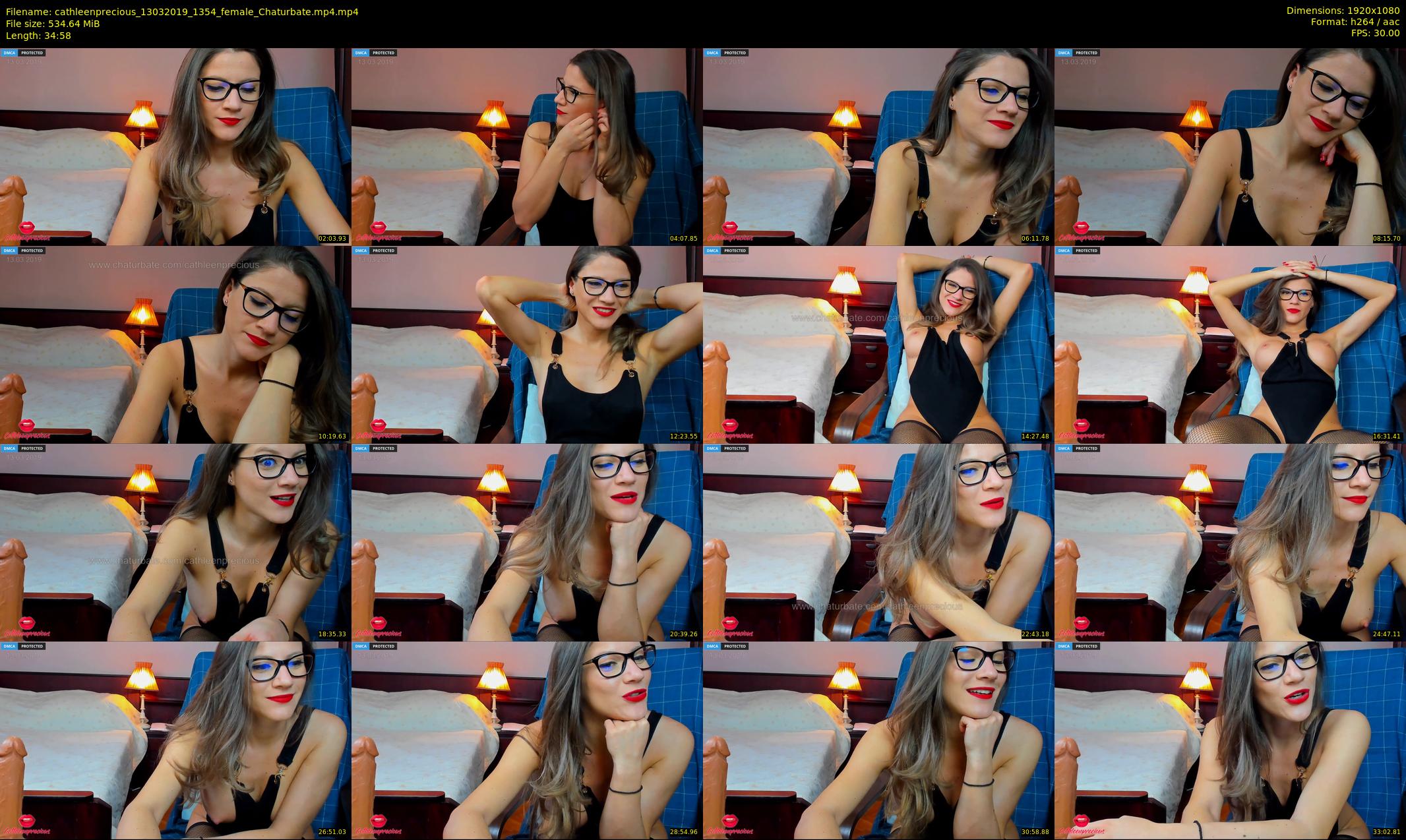 cathleenprecious — 35 minute Chaturbate female cam show recording, 1080p, Mar 13, 2019