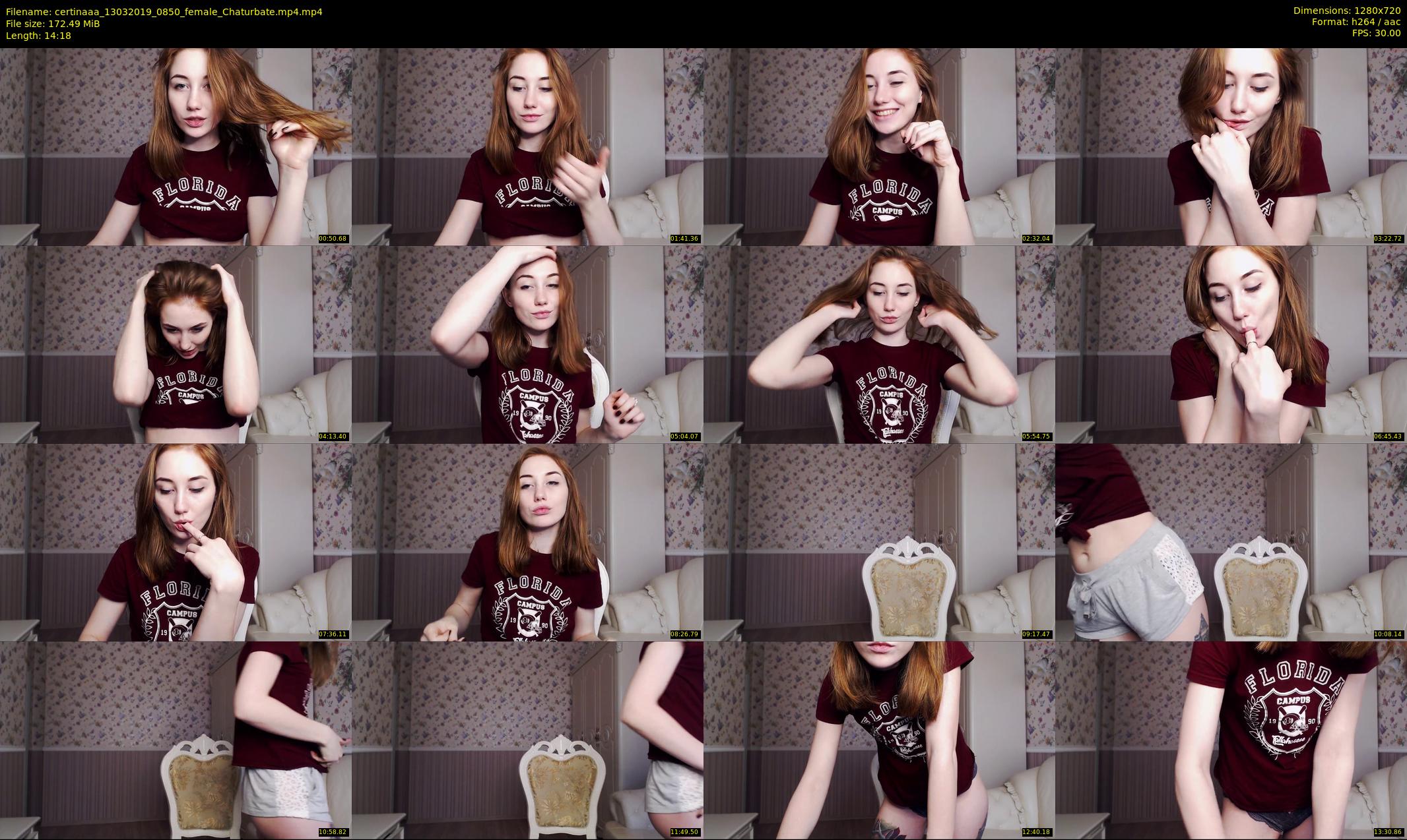 certinaaa — 15 minute Chaturbate female cam show recording, 720p, Mar 13, 2019