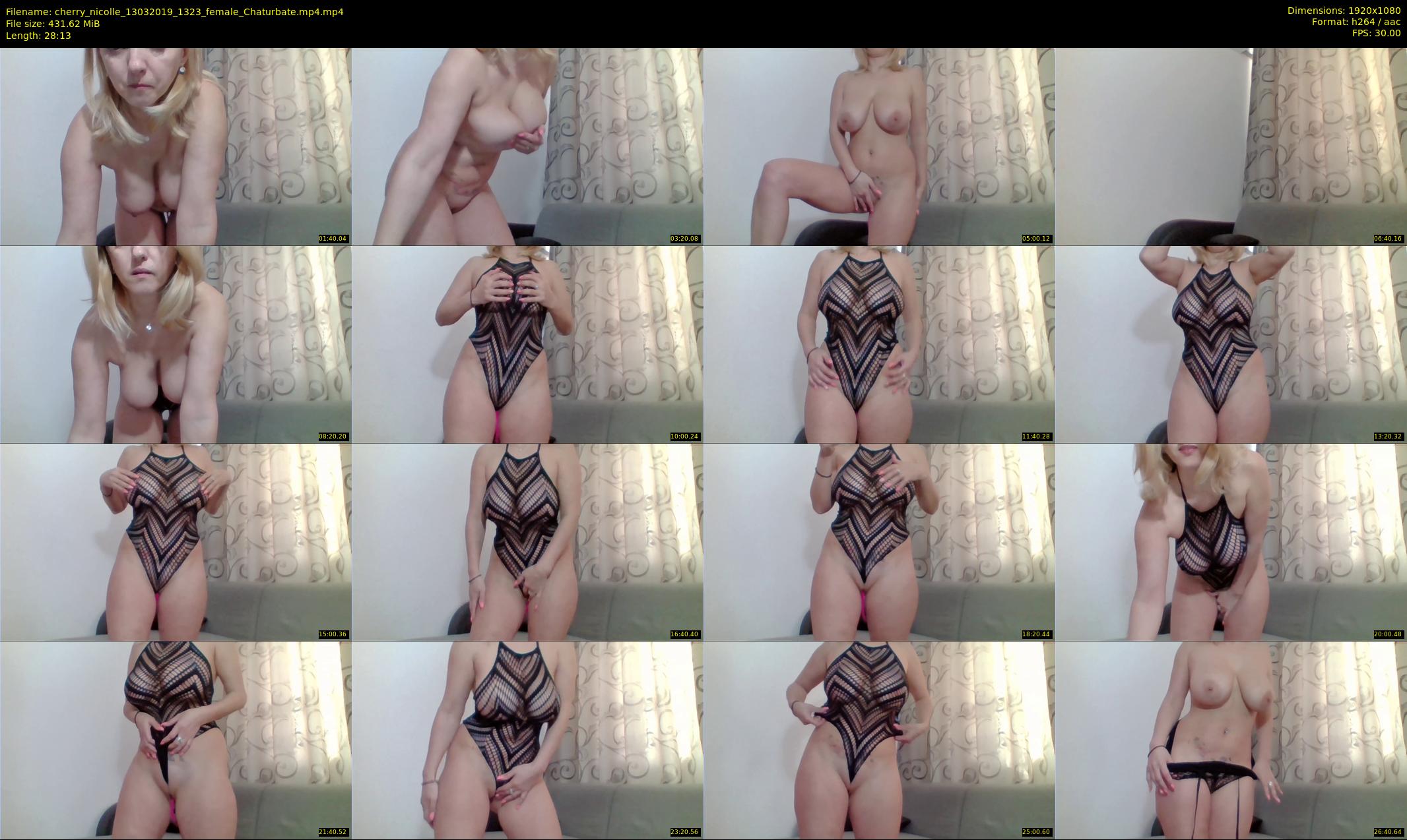 cherry_nicolle — 29 minute Chaturbate female cam show recording, 1080p, Mar 13, 2019