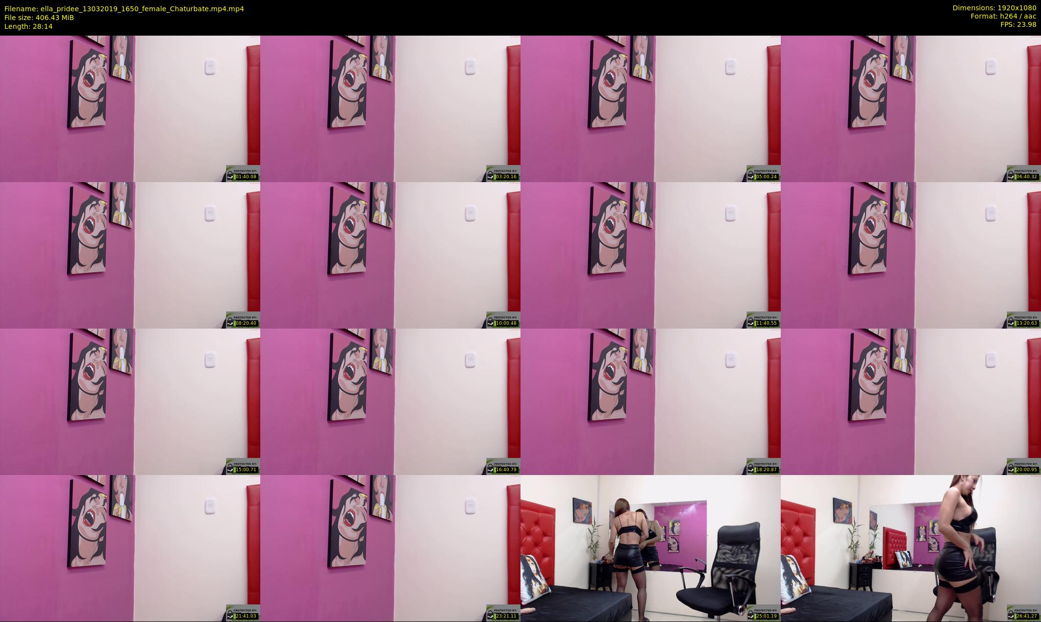 ella_pridee — 29 minute Chaturbate female cam show recording, 1080p, Mar 13, 2019