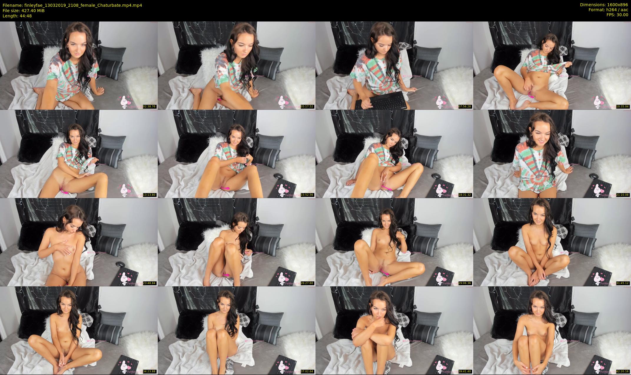 finleyfae — 45 minute Chaturbate female cam show recording, 720p, Mar 13, 2019