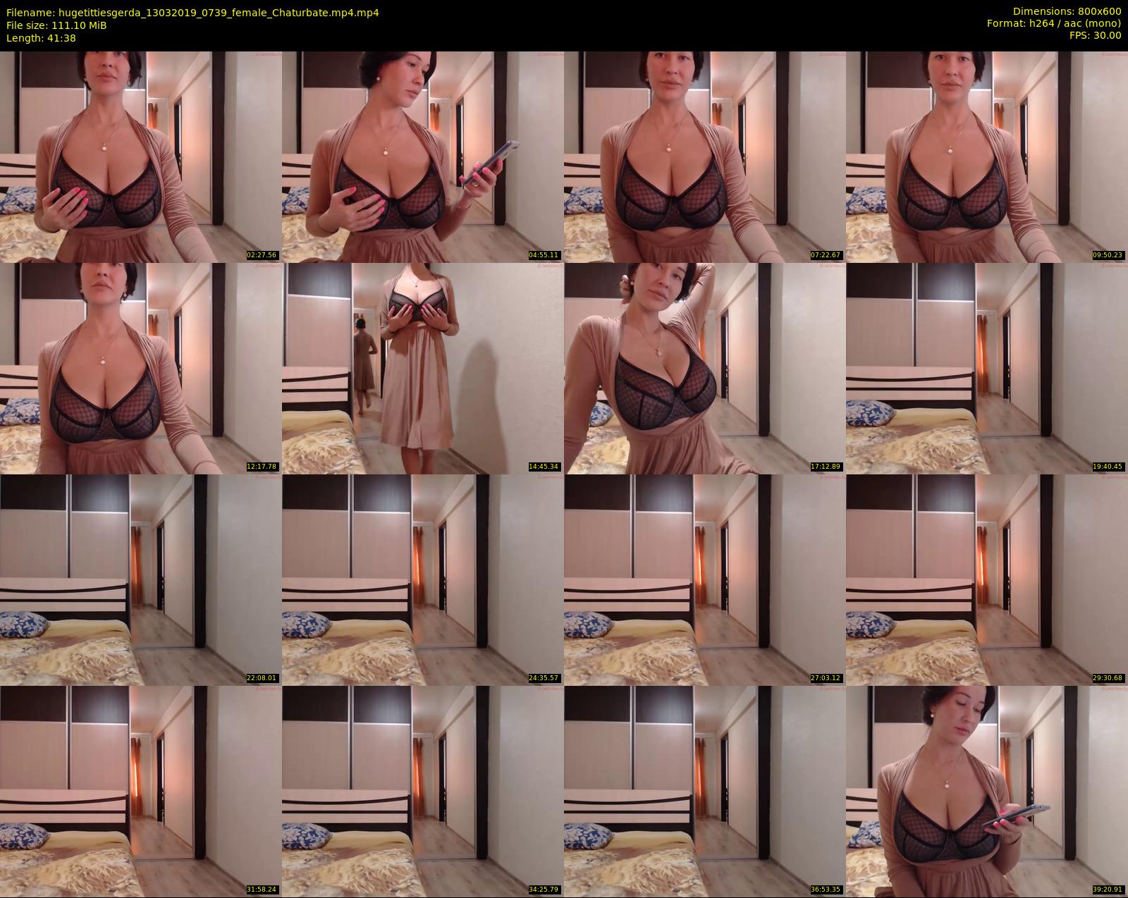 hugetittiesgerda — 42 minute Chaturbate female cam show recording, 480p, Mar 13, 2019