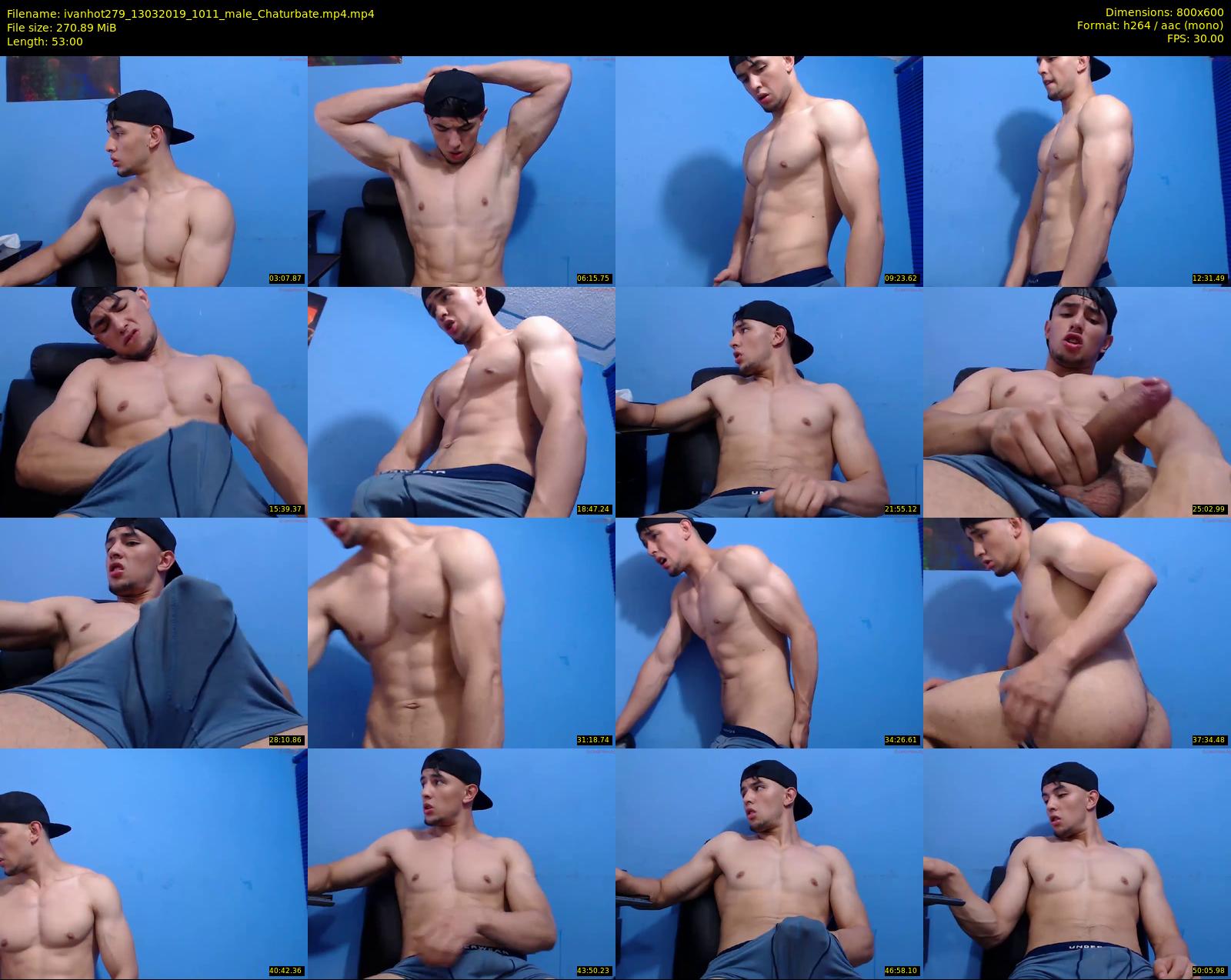 ivanhot279 — 53 minute Chaturbate male cam show recording, 480p, Mar 13, 2019