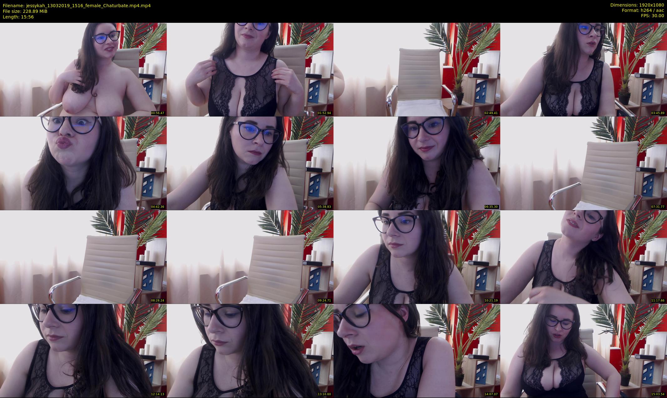 jessykah — 16 minute Chaturbate female cam show recording, 1080p, Mar 13, 2019
