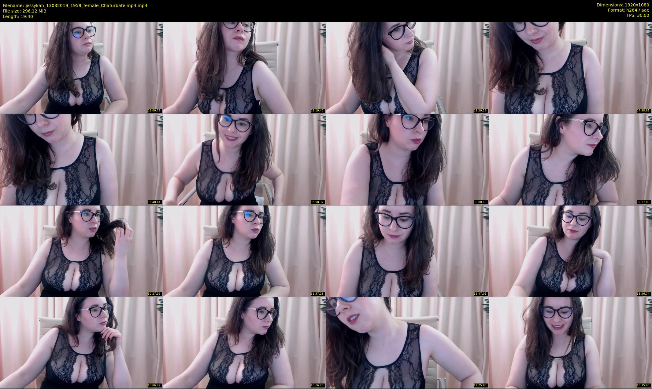 jessykah — 20 minute Chaturbate female cam show recording, 1080p, Mar 13, 2019