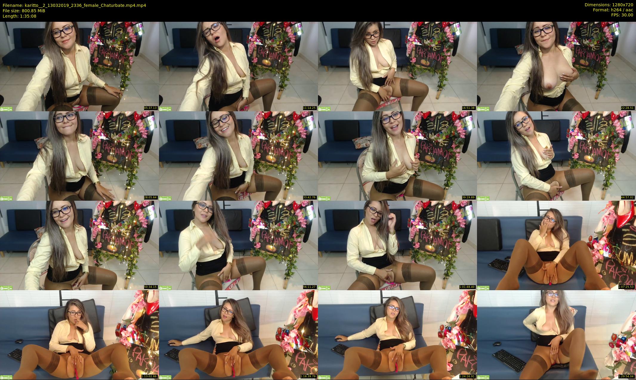 karitto__2 — 96 minute Chaturbate female cam show recording, 720p, Mar 13, 2019