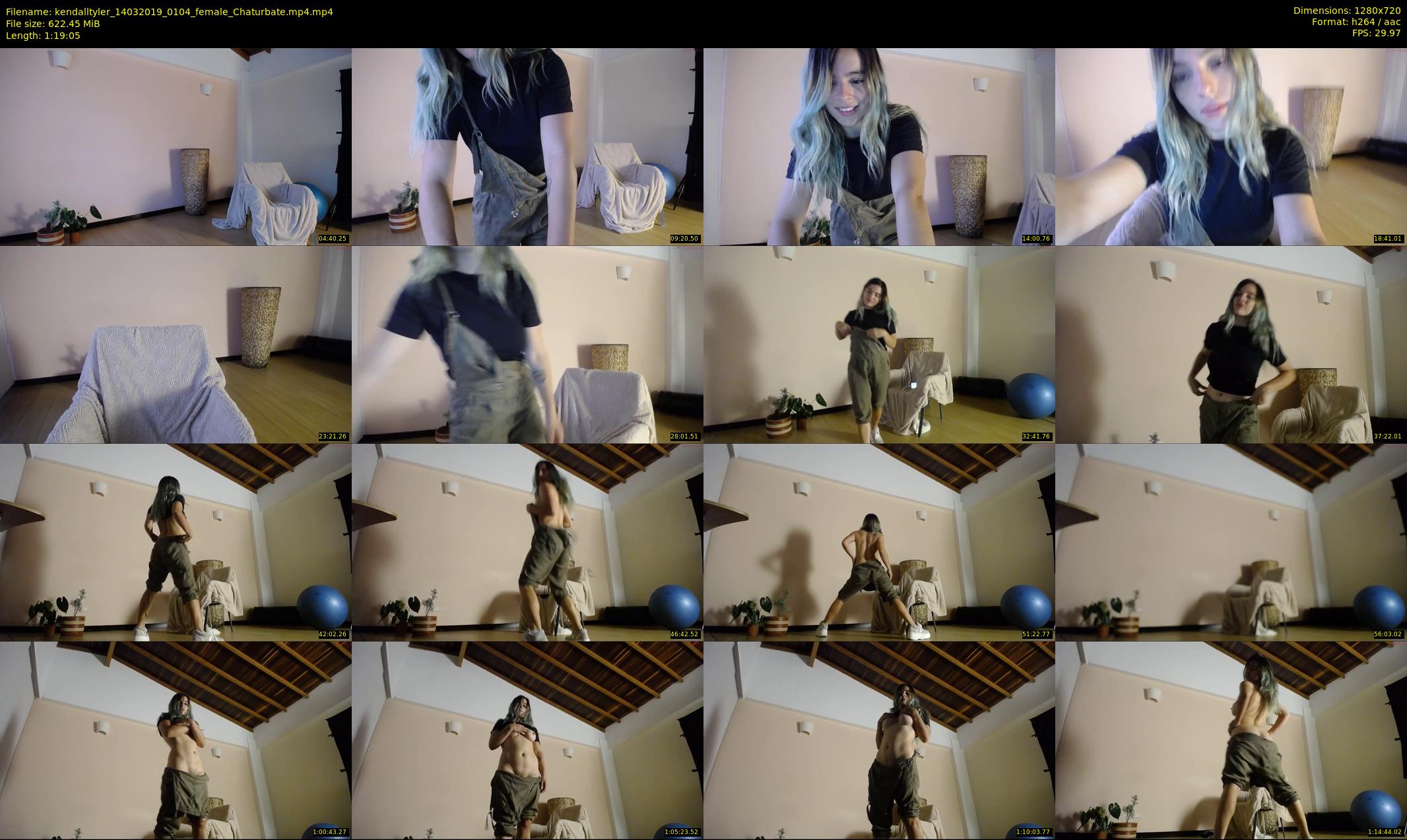 kendalltyler — 80 minute Chaturbate female cam show recording, 720p, Mar 14, 2019