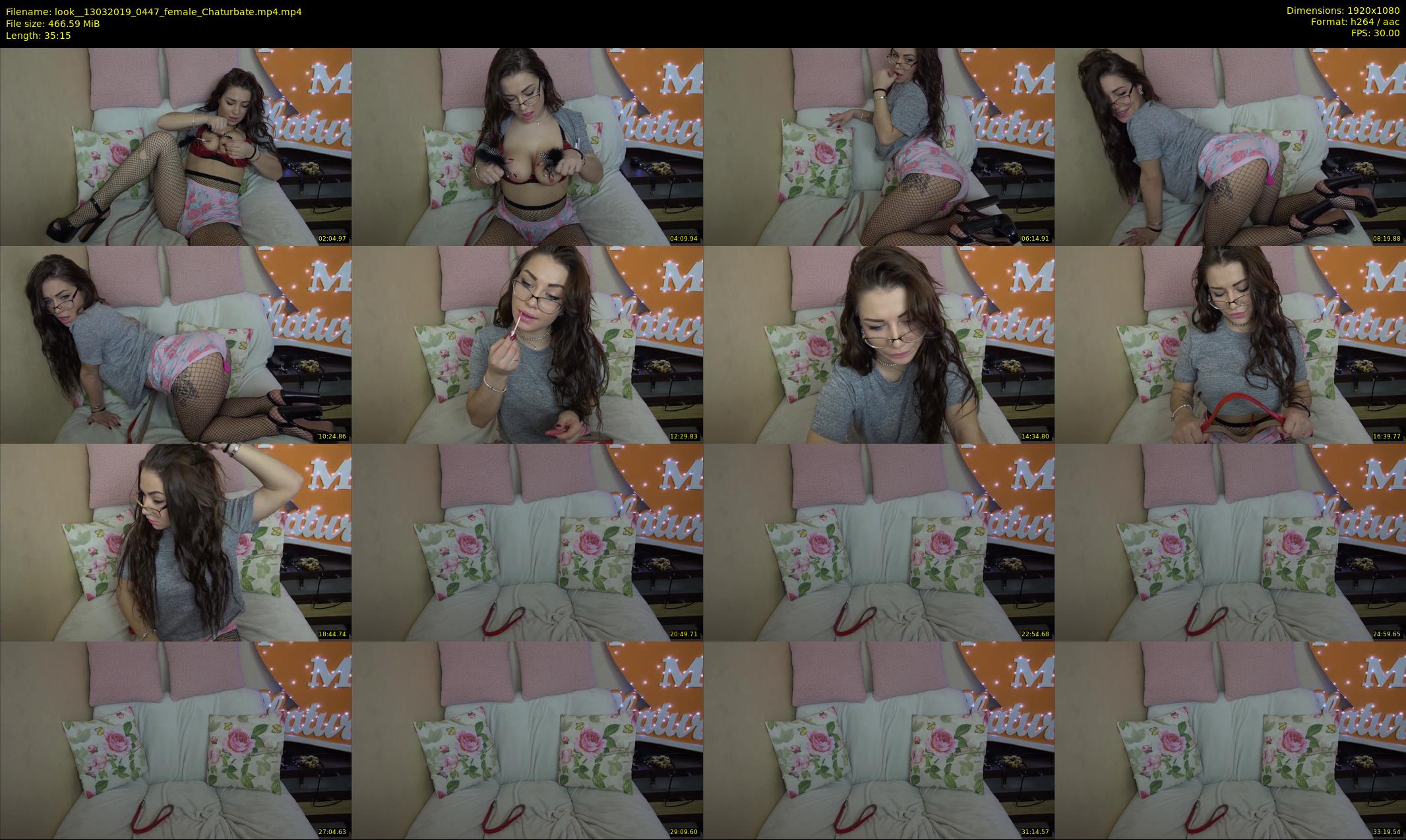 look_ — 36 minute Chaturbate female cam show recording, 1080p, Mar 13, 2019