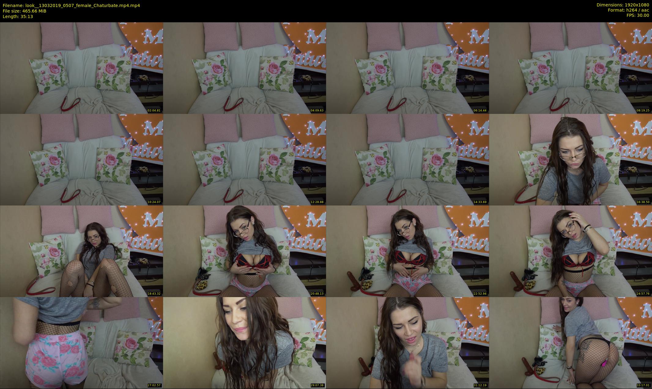 look_ — 36 minute Chaturbate female cam show recording, 1080p, Mar 13, 2019