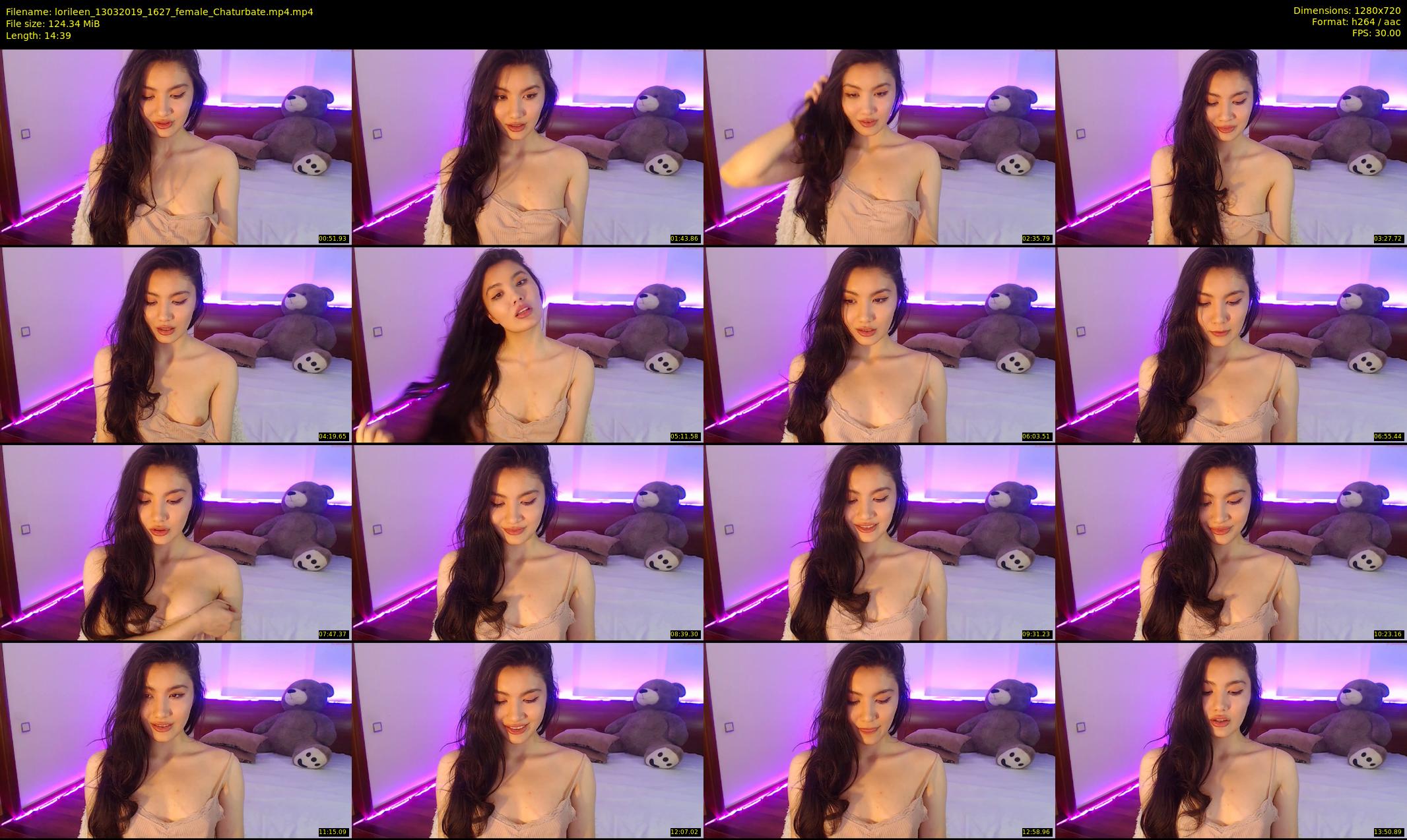 lorileen — 15 minute Chaturbate female cam show recording, 720p, Mar 13, 2019