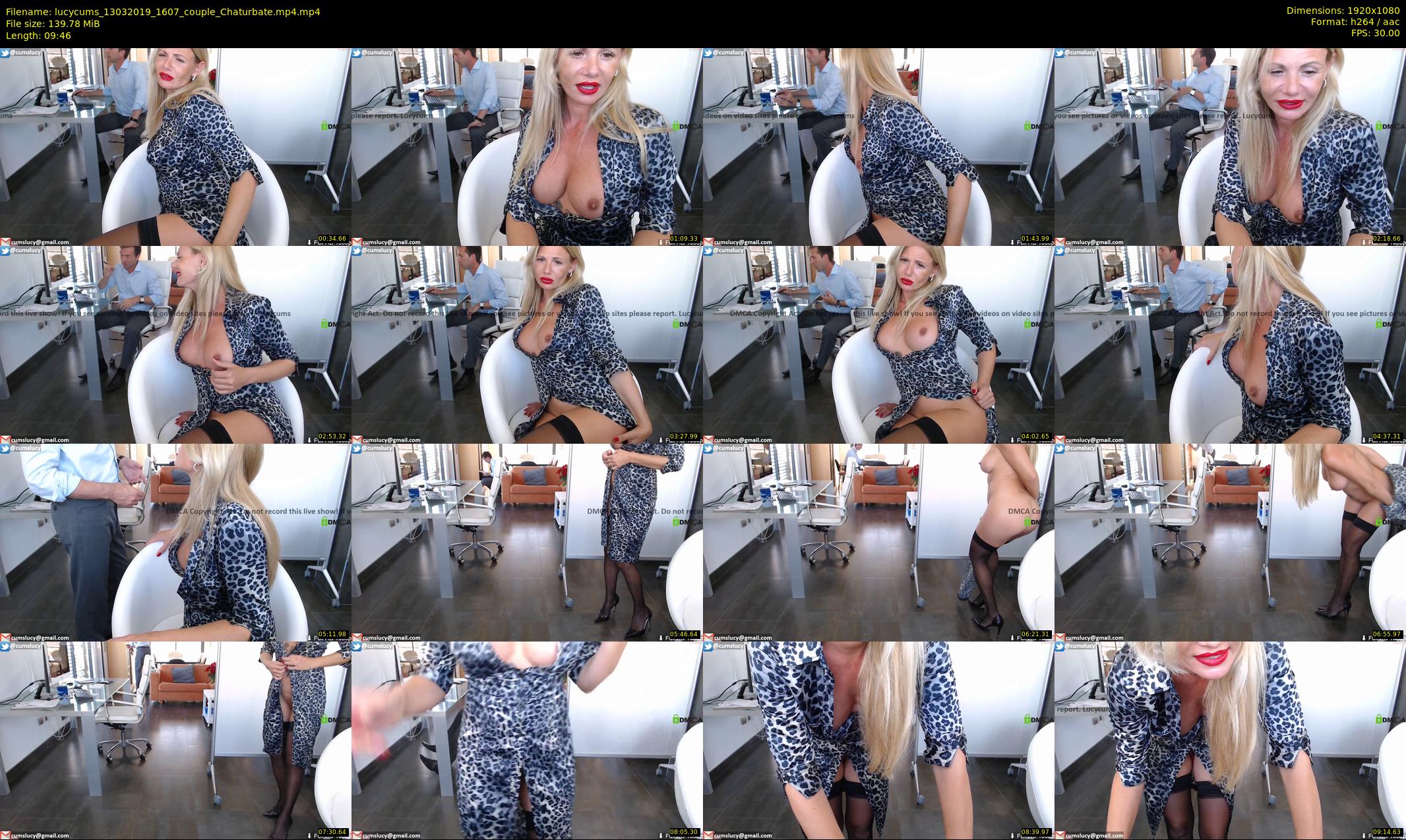 lucycums — 10 minute Chaturbate couple cam show recording, 1080p, Mar 13, 2019