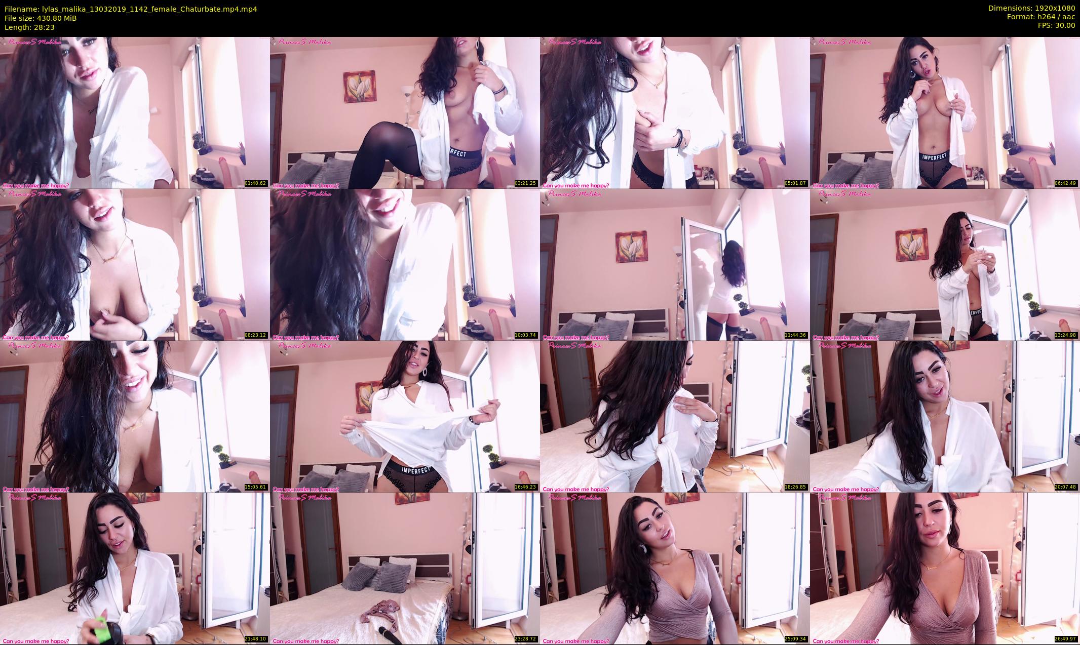 lylas_malika — 29 minute Chaturbate female cam show recording, 1080p, Mar 13, 2019