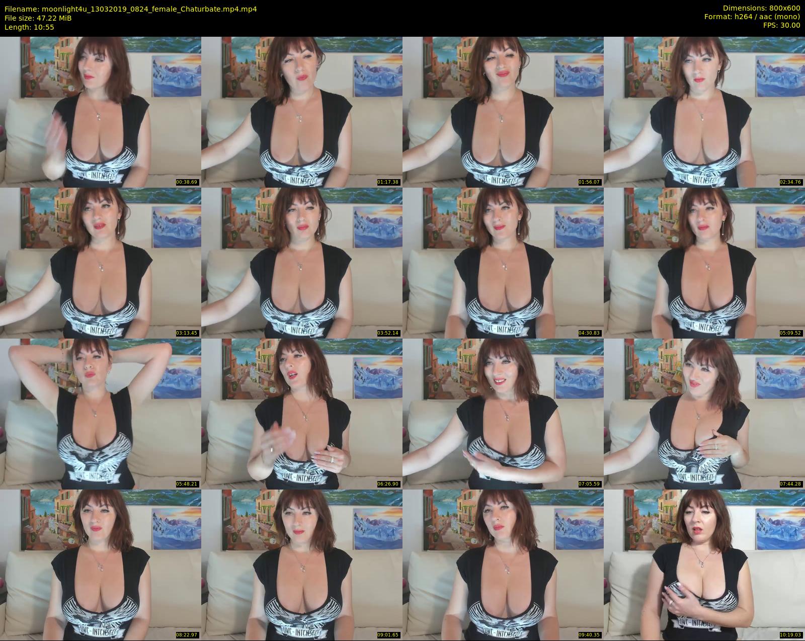 moonlight4u — 11 minute Chaturbate female cam show recording, 480p, Mar 13, 2019