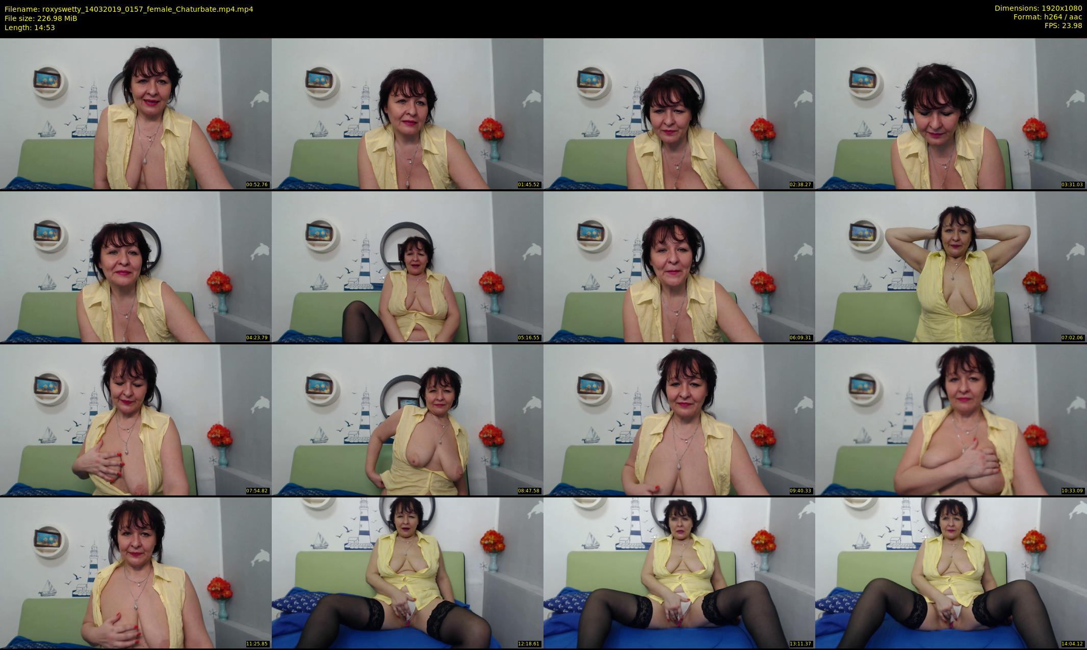 roxyswetty — 15 minute Chaturbate female cam show recording, 1080p, Mar 14, 2019