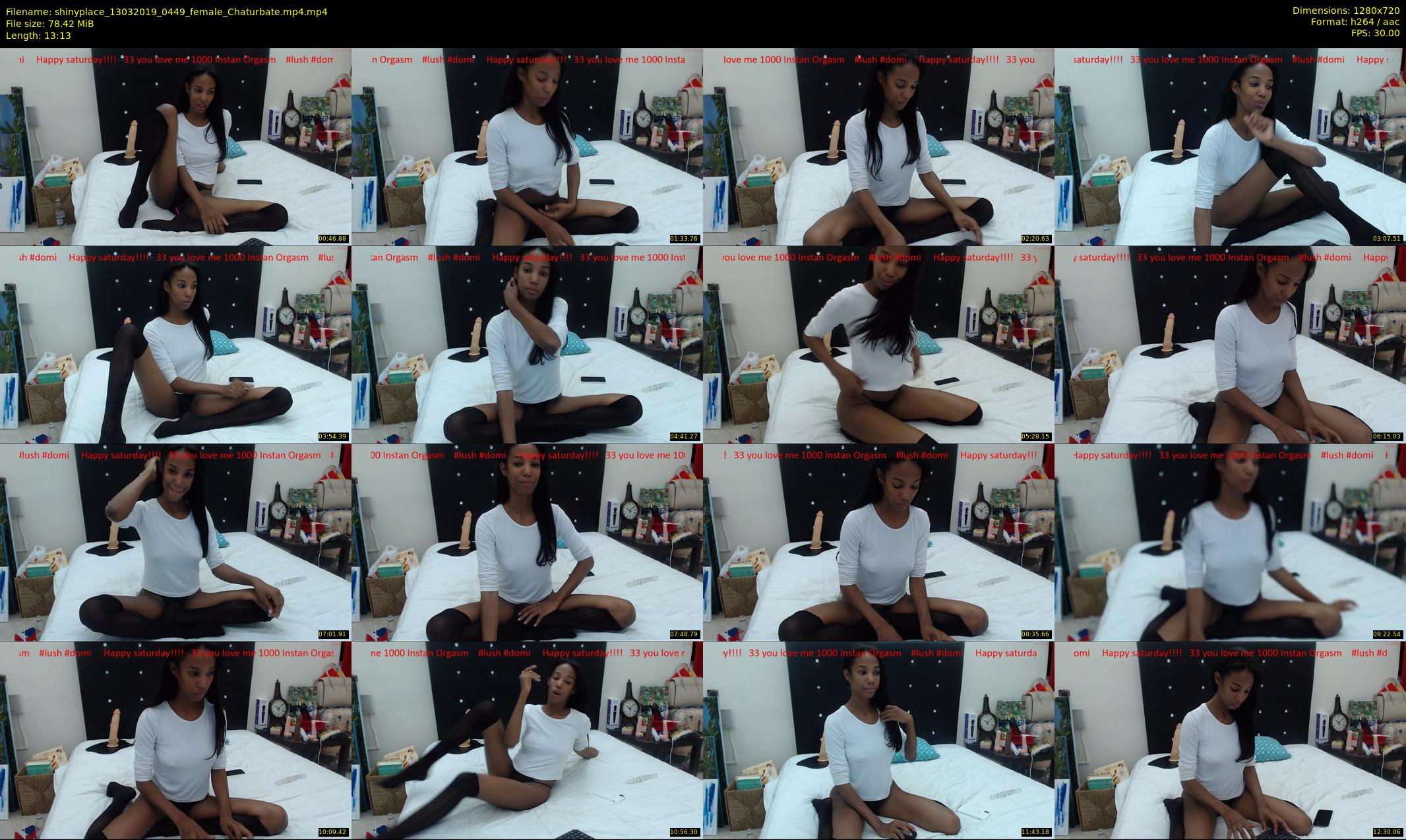 shinyplace — 14 minute Chaturbate couple cam show recording, 720p, Mar 13, 2019