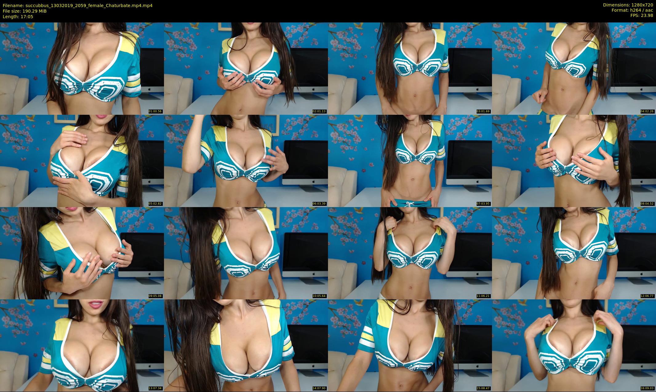 succubbus — 18 minute Chaturbate female cam show recording, 720p, Mar 13, 2019