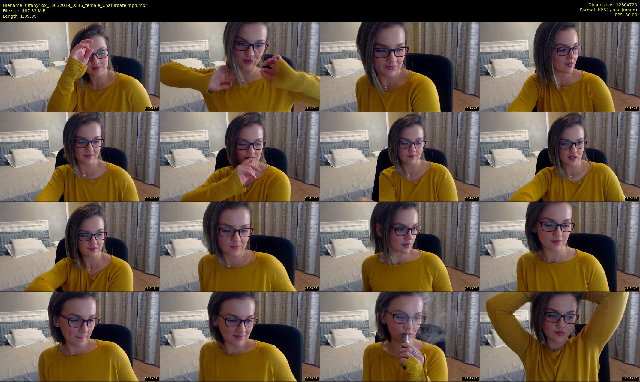 tiffanyriox — 70 minute Chaturbate female cam show recording, 720p, Mar 13, 2019