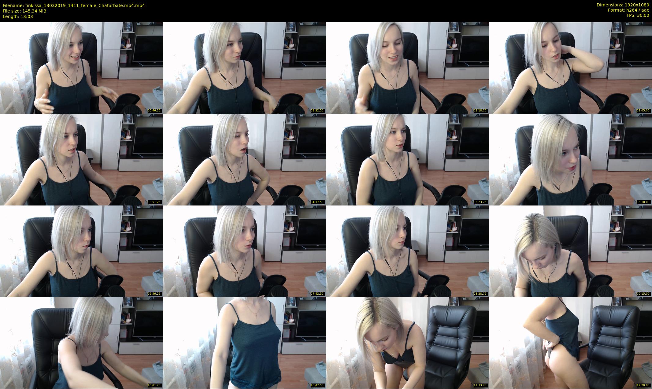 tinkissa — 14 minute Chaturbate couple cam show recording, 1080p, Mar 13, 2019