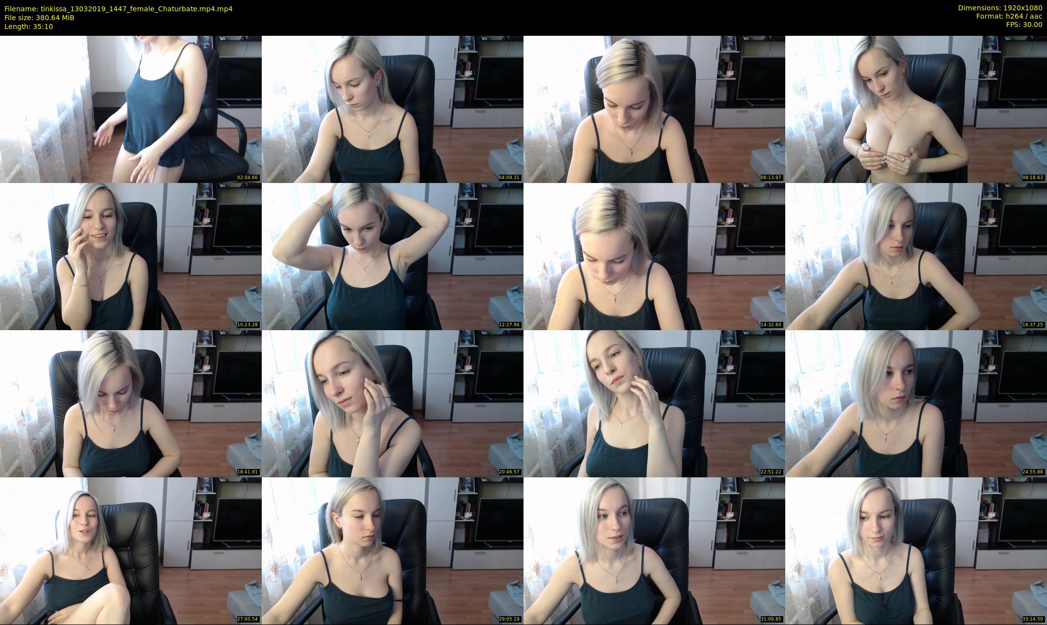 tinkissa — 36 minute Chaturbate couple cam show recording, 1080p, Mar 13, 2019
