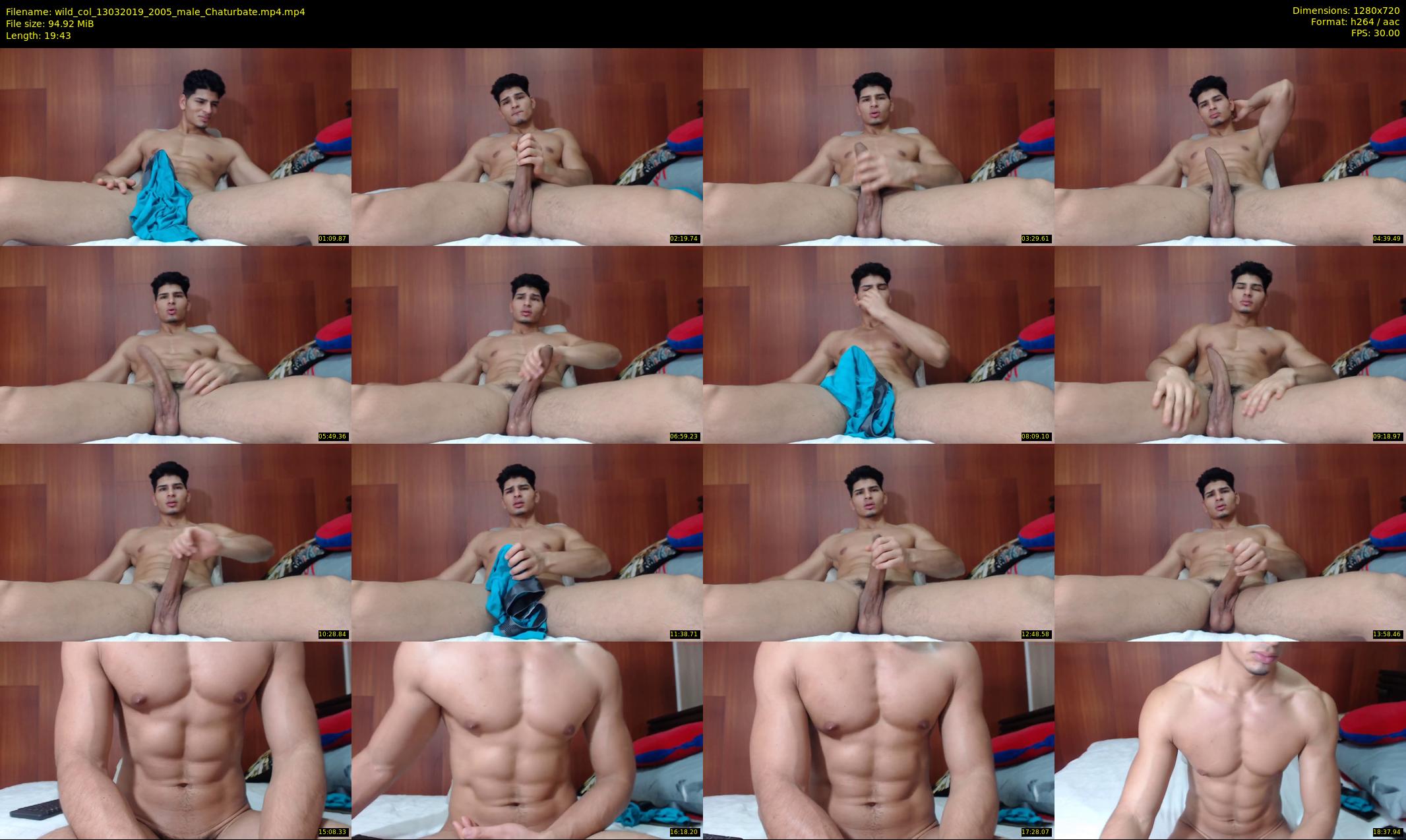 wild_col — 20 minute Chaturbate male cam show recording, 720p, Mar 13, 2019