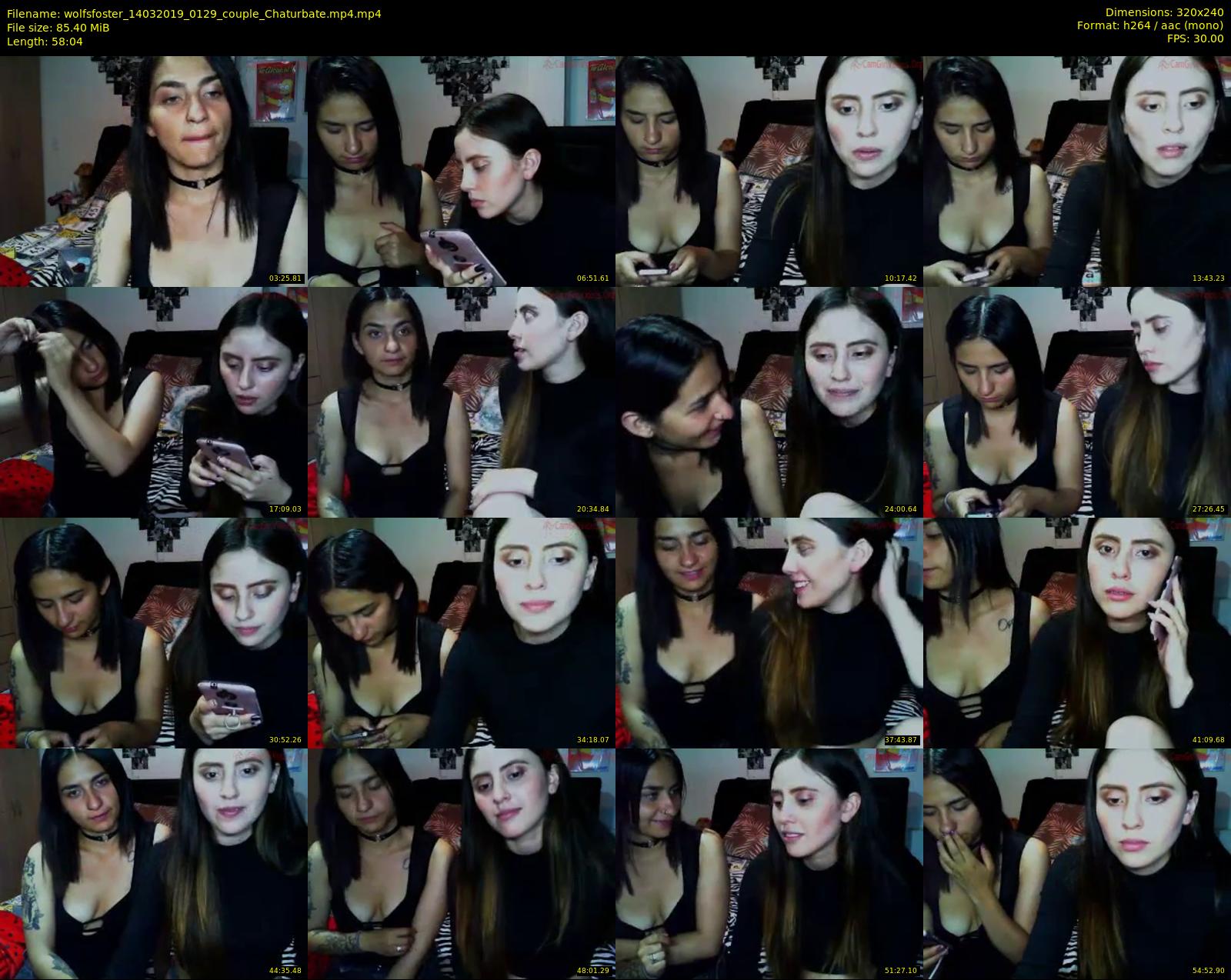 wolfsfoster — 59 minute Chaturbate couple cam show recording, SD, Mar 14, 2019