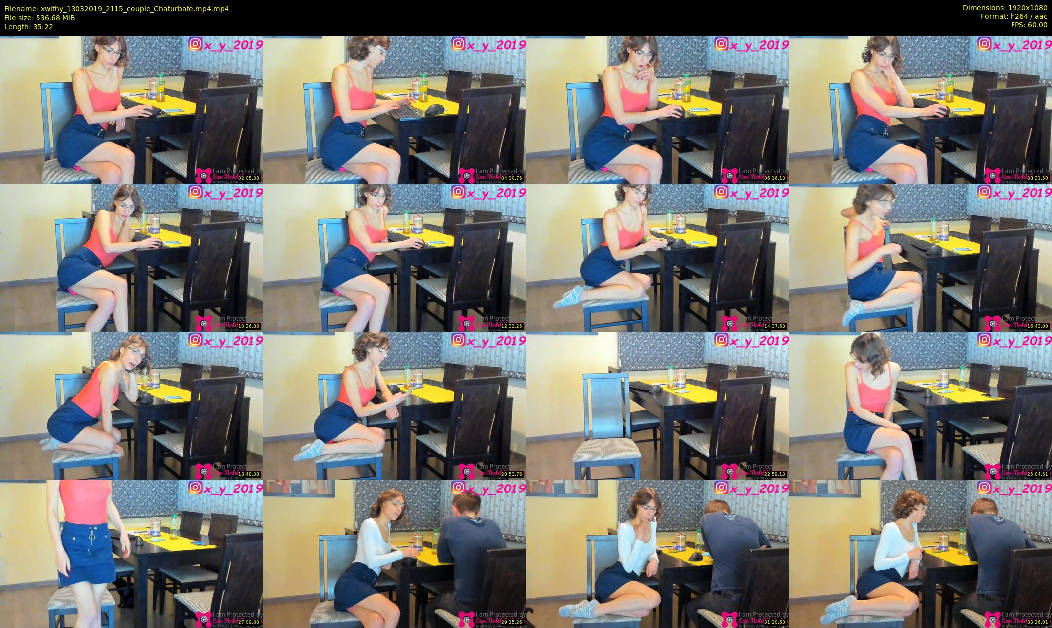 xwithy — 36 minute Chaturbate female cam show recording, 1080p, Mar 13, 2019