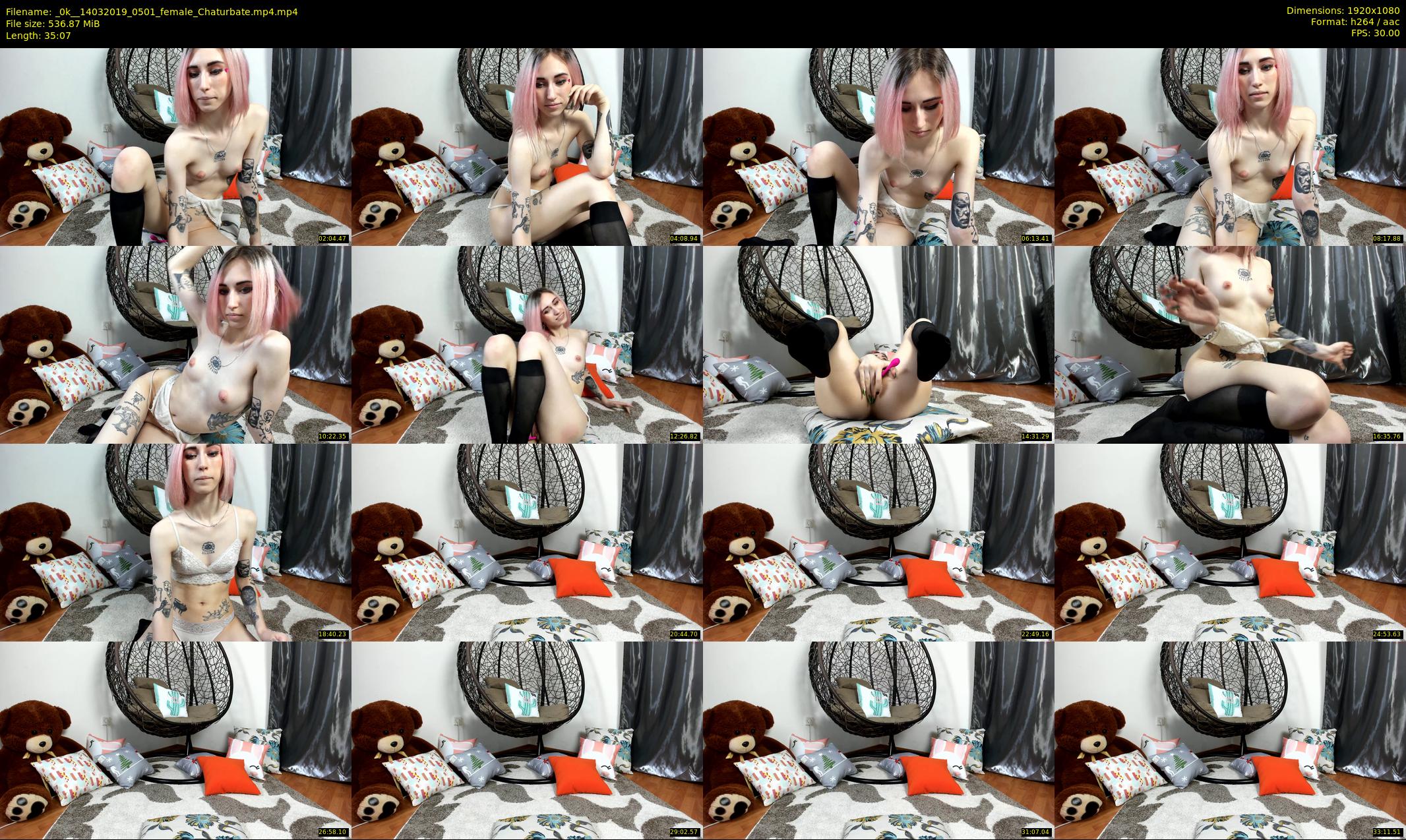 _0k_ — 36 minute Chaturbate female cam show recording, 1080p, Mar 14, 2019