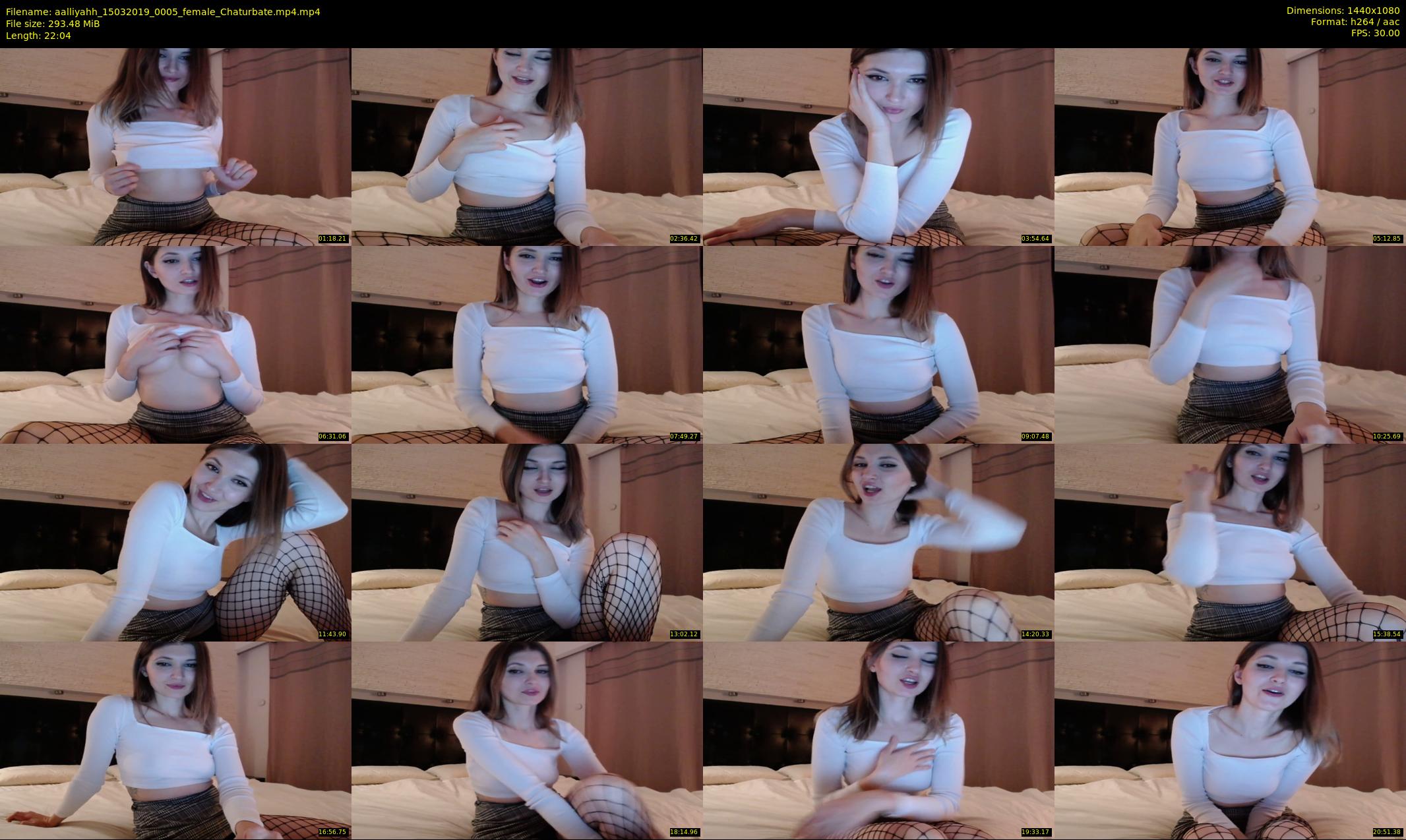 aalliyahh — 23 minute Chaturbate female cam show recording, 1080p, Mar 15, 2019
