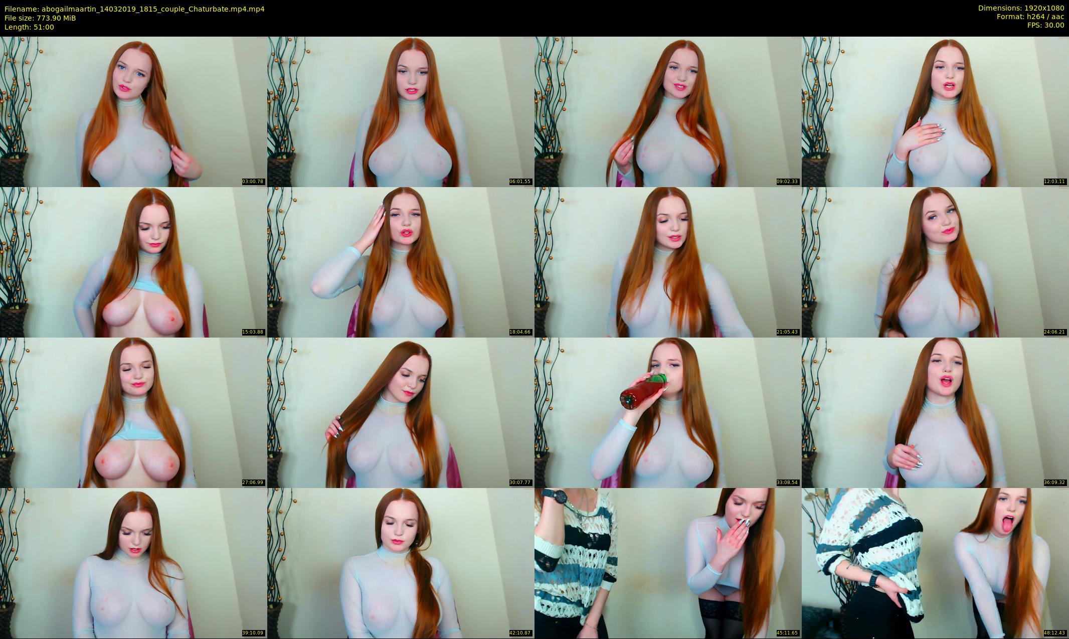 abogailmaartin — 51 minute Chaturbate female cam show recording, 1080p, Mar 14, 2019