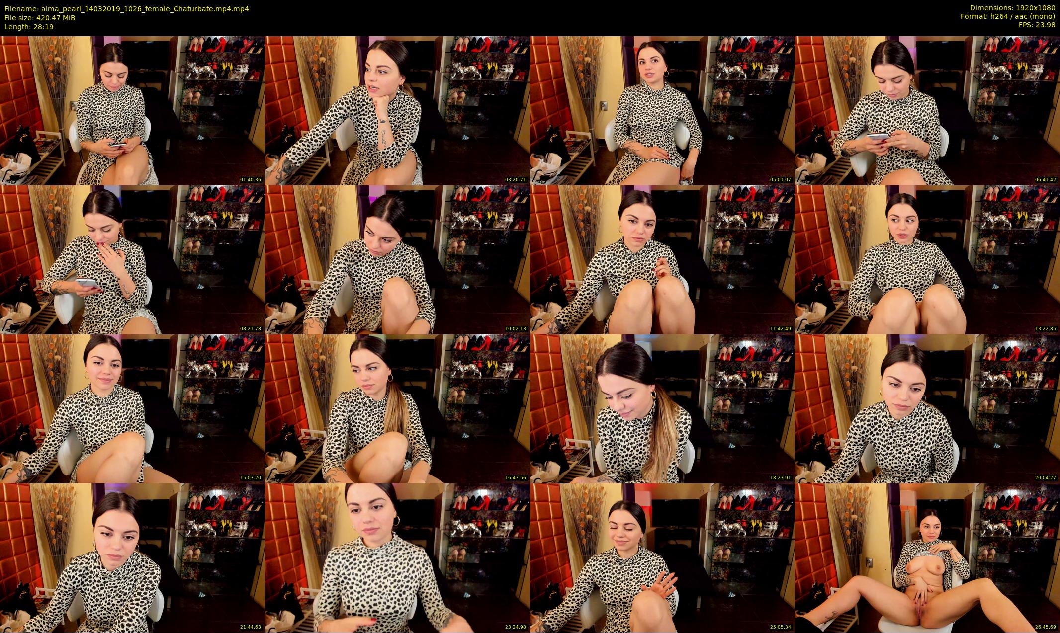 alma_pearl — 29 minute Chaturbate female cam show recording, 1080p, Mar 14, 2019