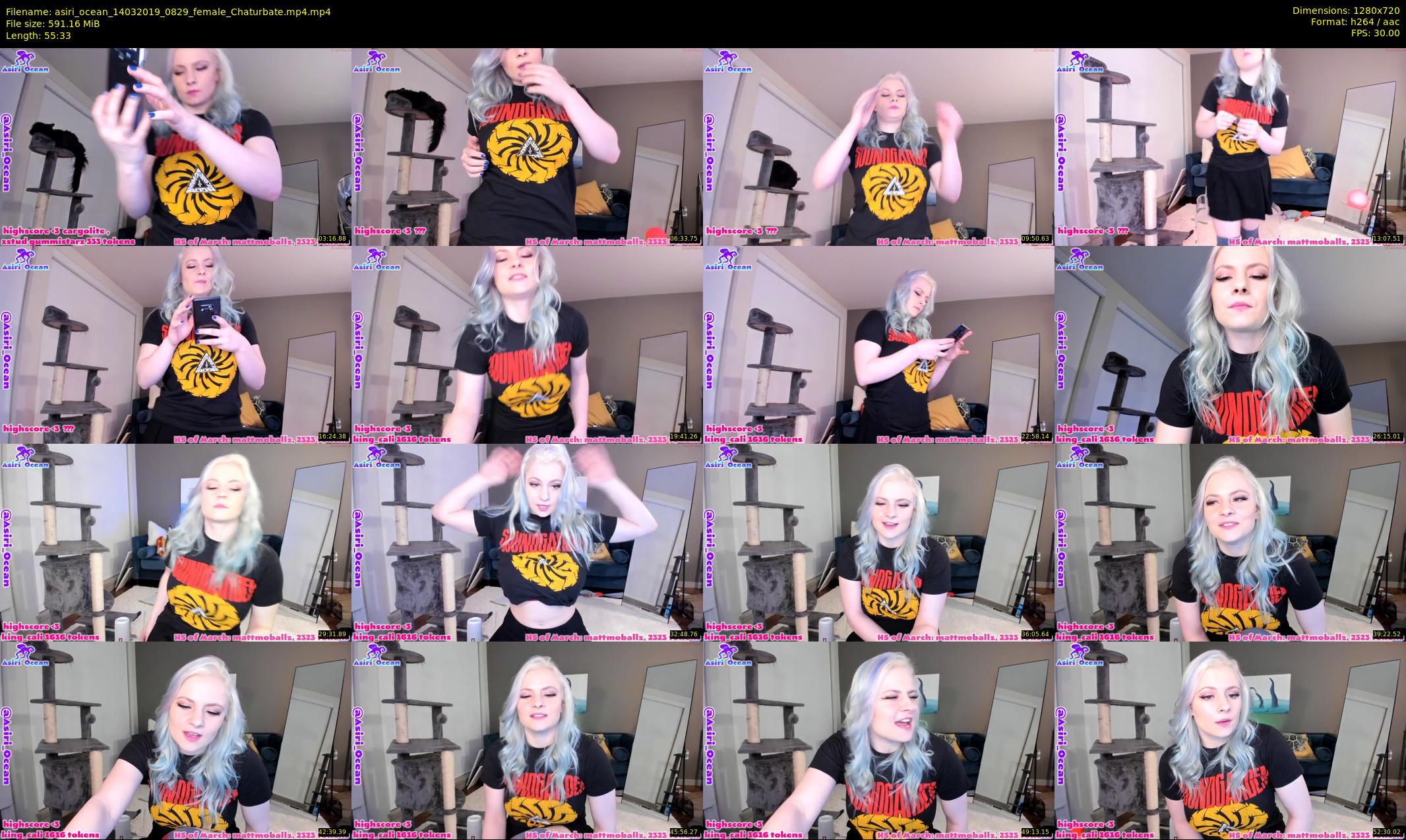 asiri_ocean — 56 minute Chaturbate female cam show recording, 720p, Mar 14, 2019