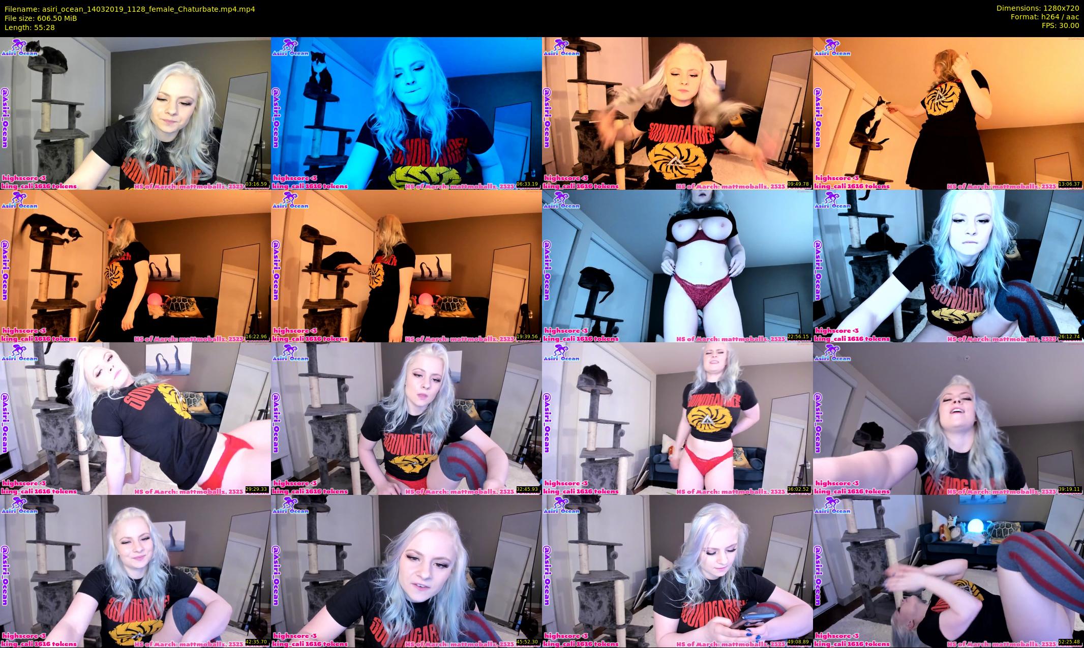 asiri_ocean — 56 minute Chaturbate female cam show recording, 720p, Mar 14, 2019