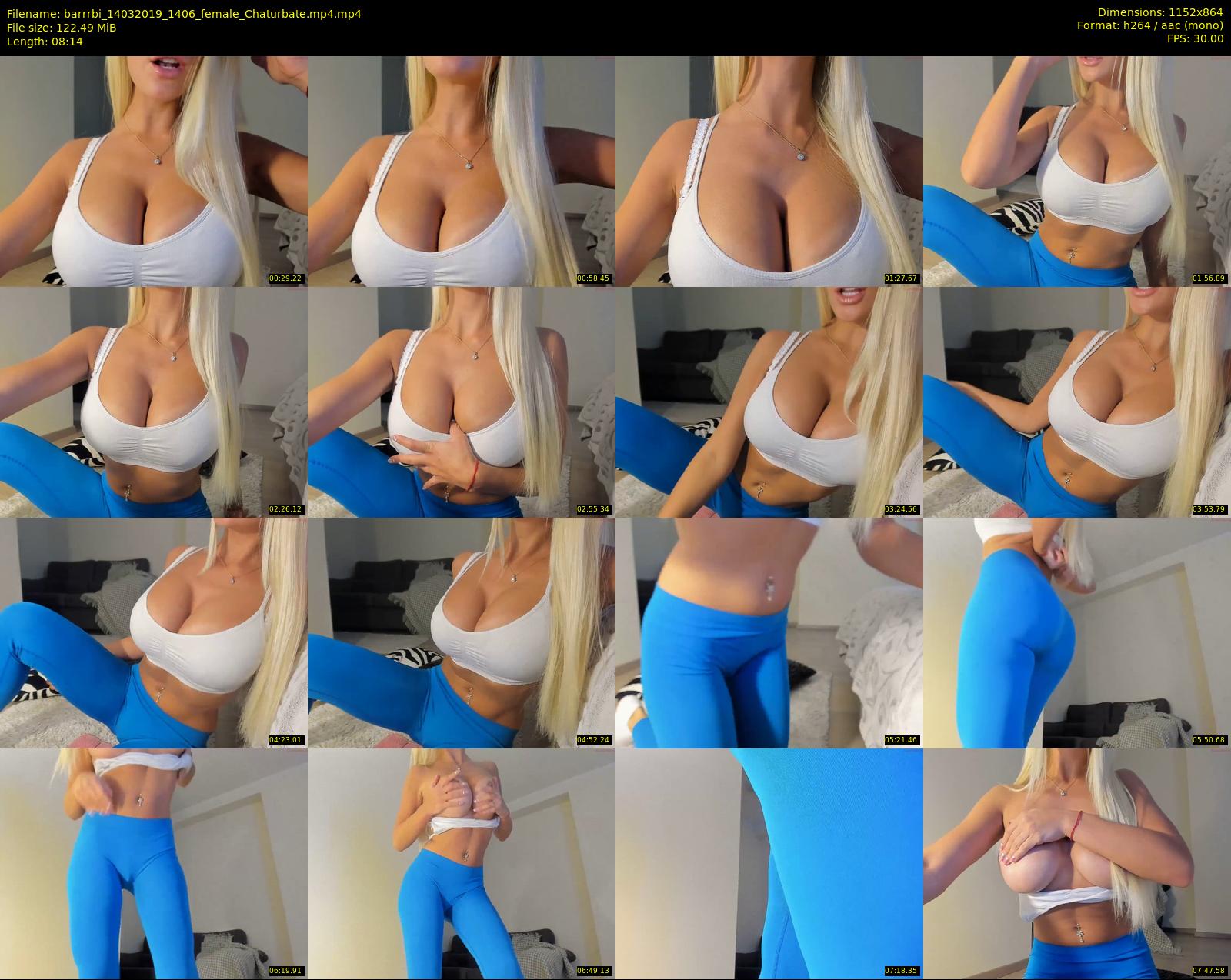 barrrbi — 9 minute Chaturbate female cam show recording, 720p, Mar 14, 2019