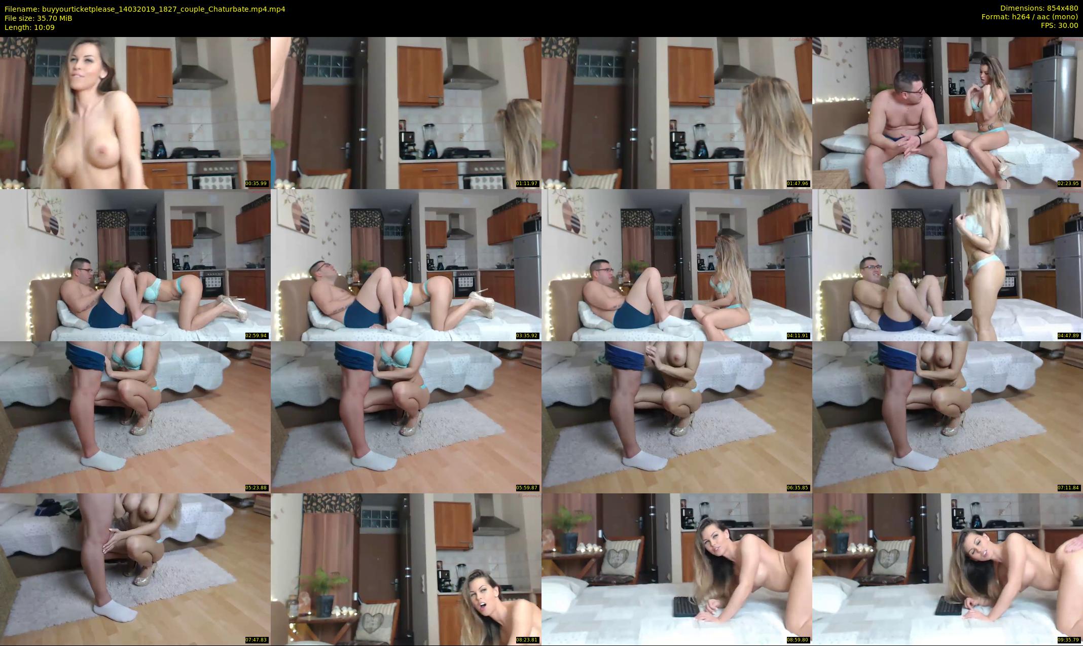 buyyourticketplease — 11 minute Chaturbate couple cam show recording, 480p, Mar 14, 2019