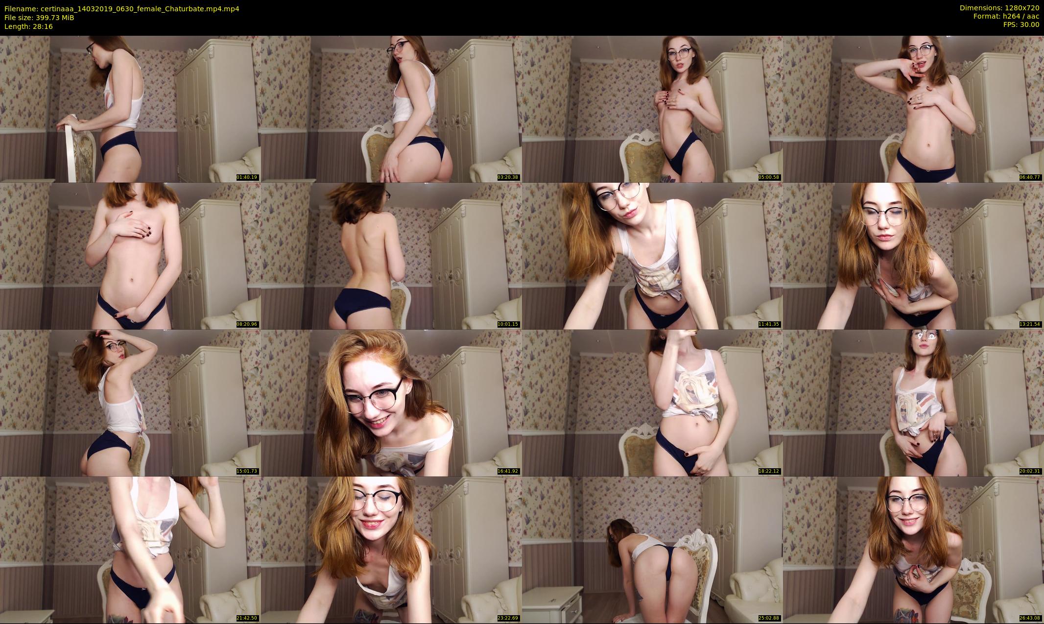 certinaaa — 29 minute Chaturbate female cam show recording, 720p, Mar 14, 2019