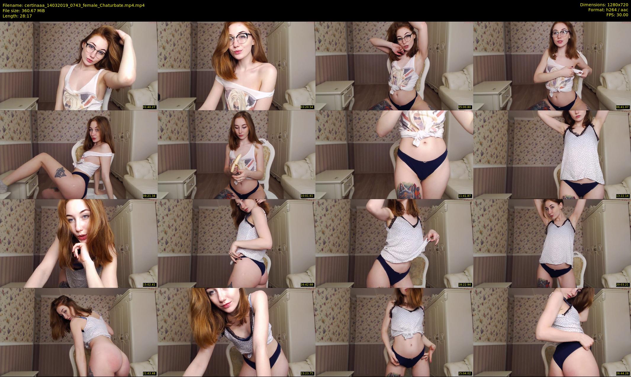 certinaaa — 29 minute Chaturbate female cam show recording, 720p, Mar 14, 2019
