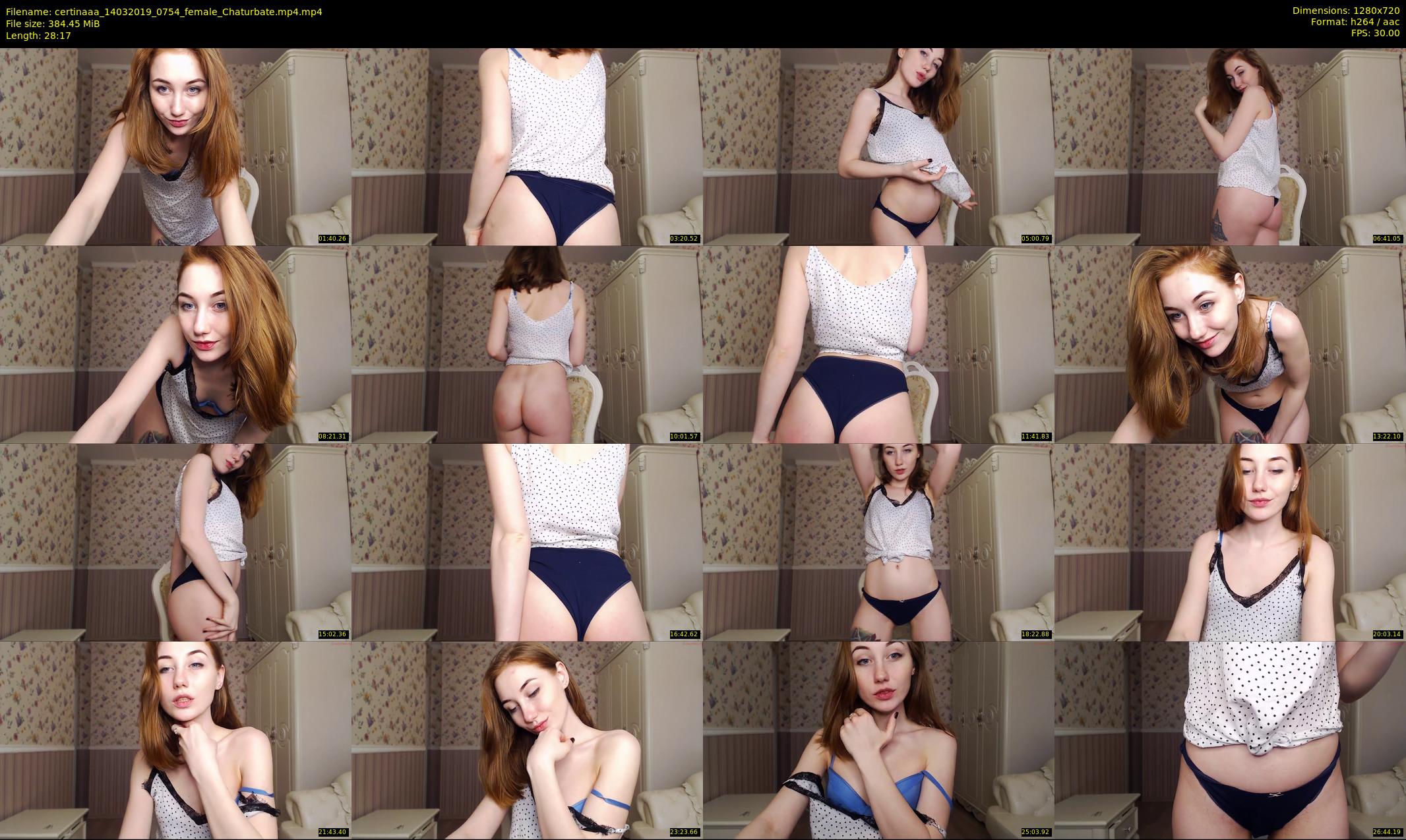certinaaa — 29 minute Chaturbate female cam show recording, 720p, Mar 14, 2019
