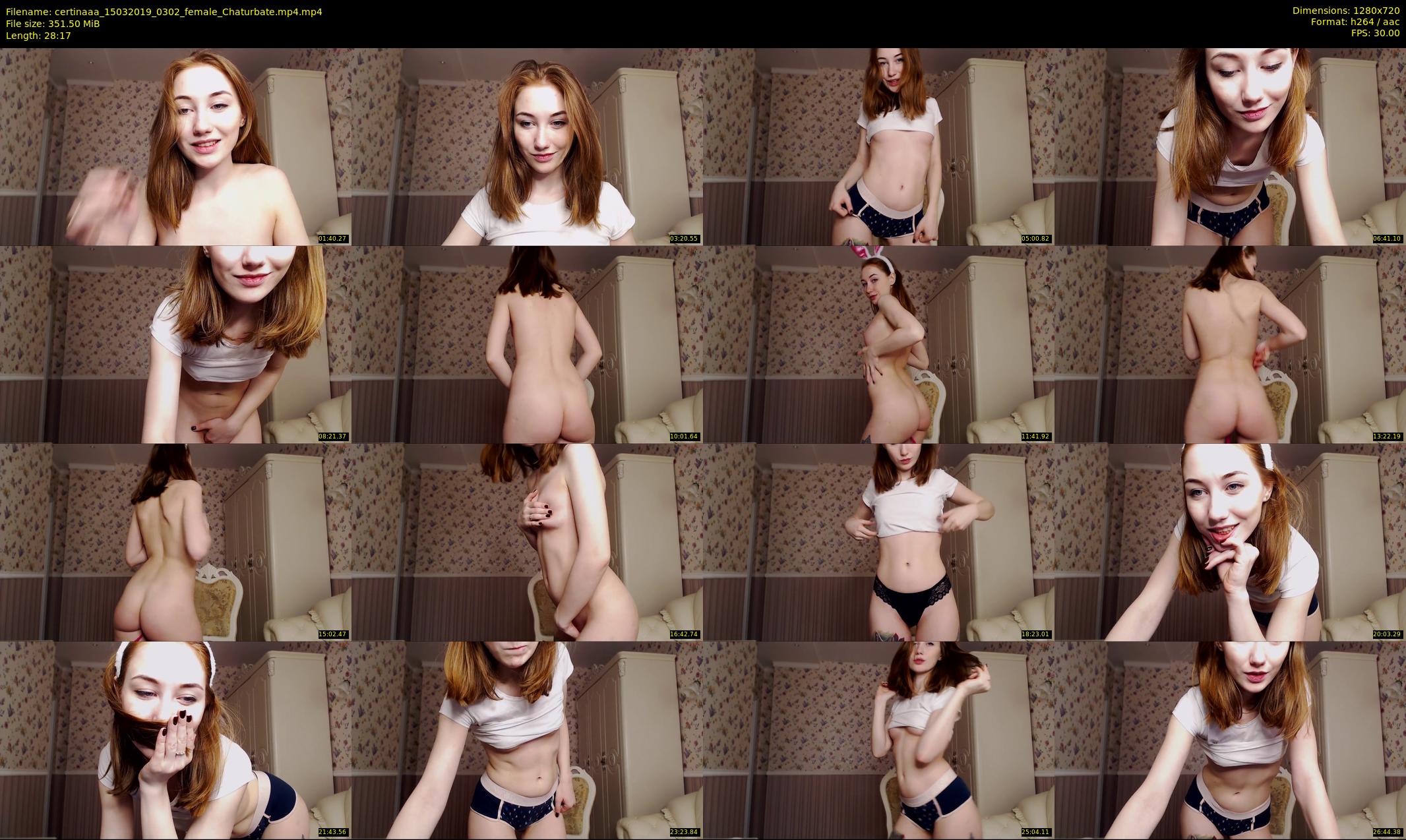 certinaaa — 29 minute Chaturbate female cam show recording, 720p, Mar 15, 2019