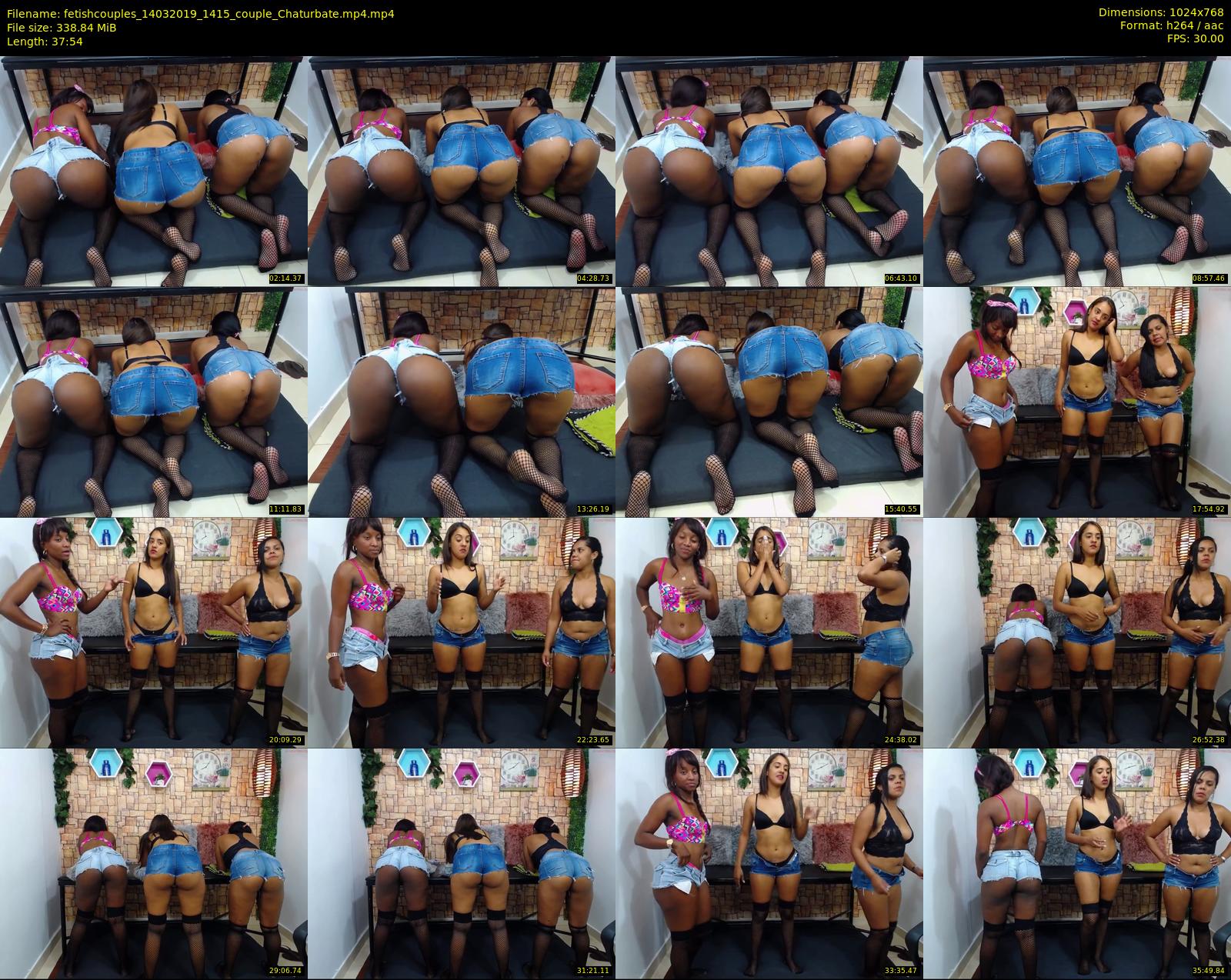 fetishcouples — 38 minute Chaturbate couple cam show recording, 720p, Mar 14, 2019