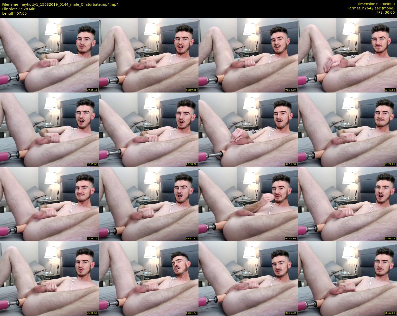 heyhotty1 — 8 minute Chaturbate male cam show recording, 480p, Mar 15, 2019
