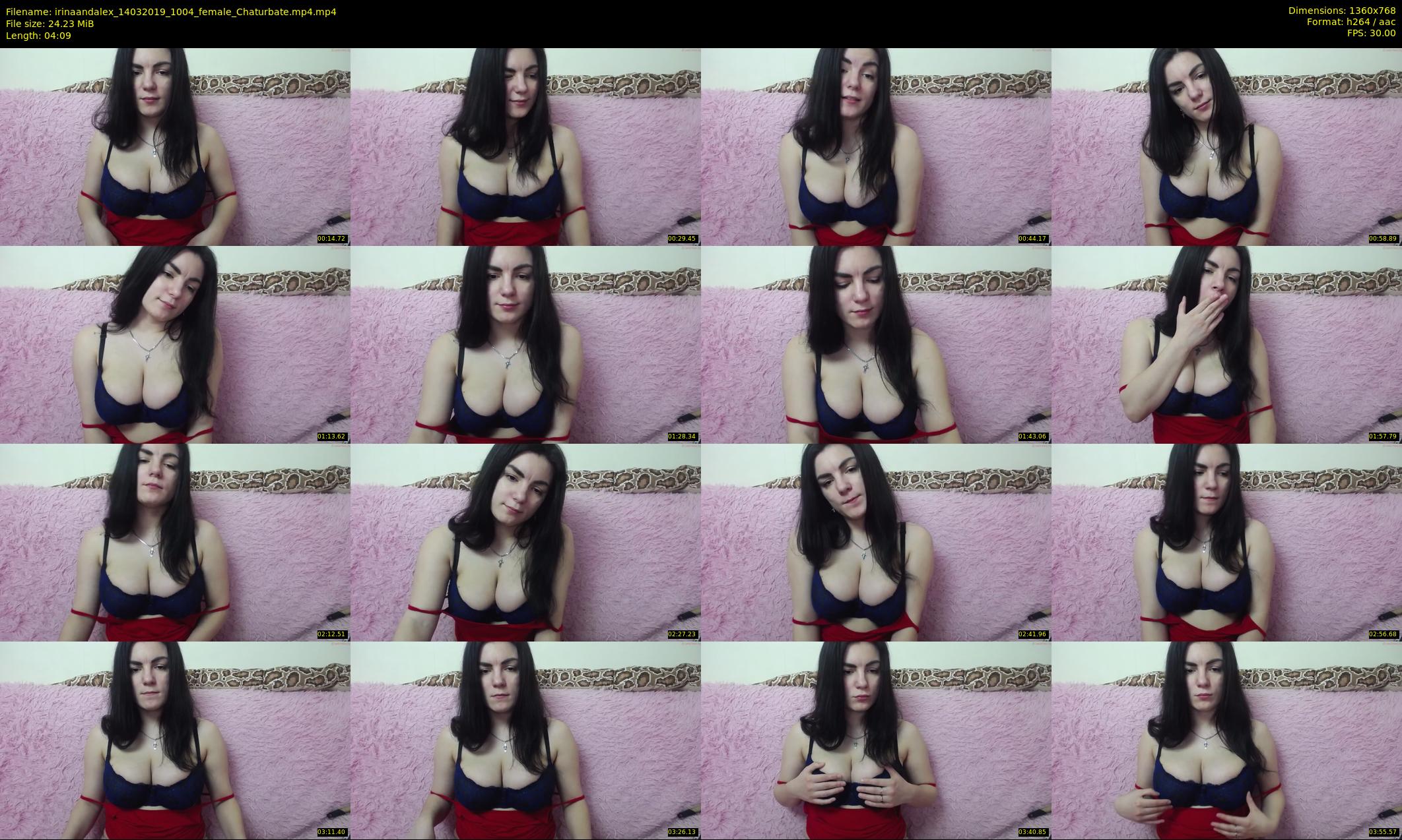 irinaandalex — 5 minute Chaturbate couple cam show recording, 720p, Mar 14, 2019