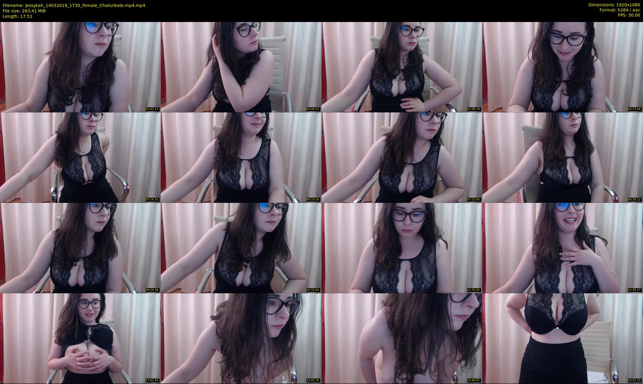 jessykah — 18 minute Chaturbate female cam show recording, 1080p, Mar 14, 2019