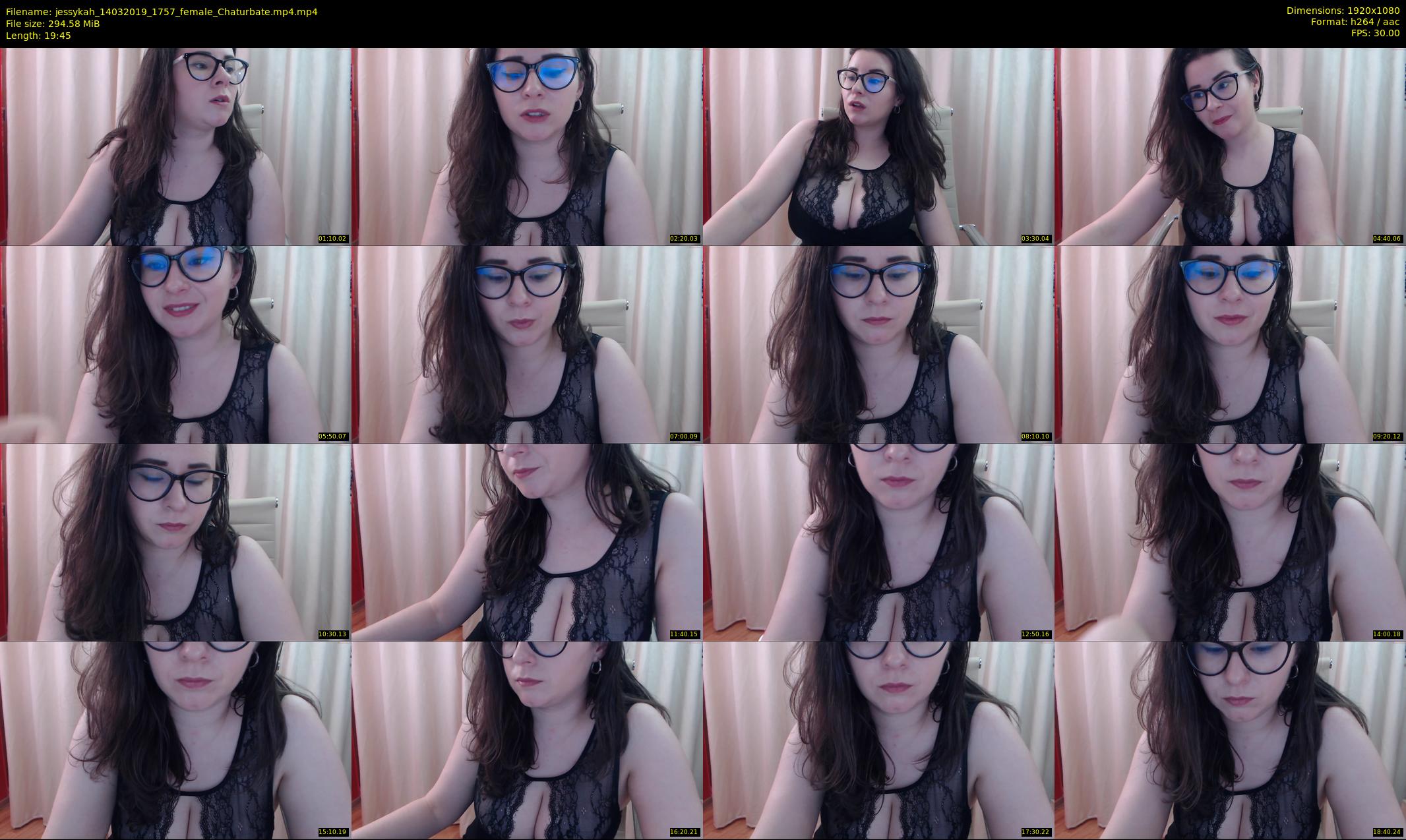 jessykah — 20 minute Chaturbate female cam show recording, 1080p, Mar 14, 2019