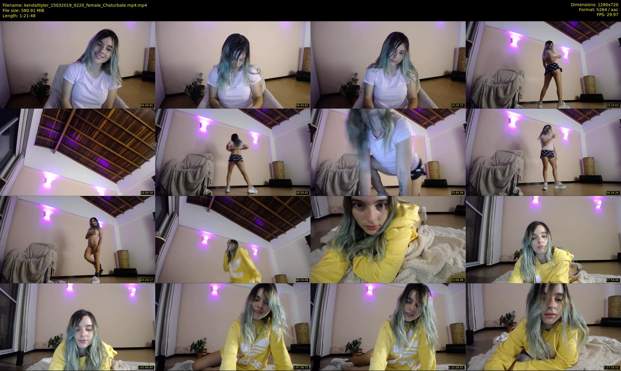 kendalltyler — 82 minute Chaturbate female cam show recording, 720p, Mar 15, 2019